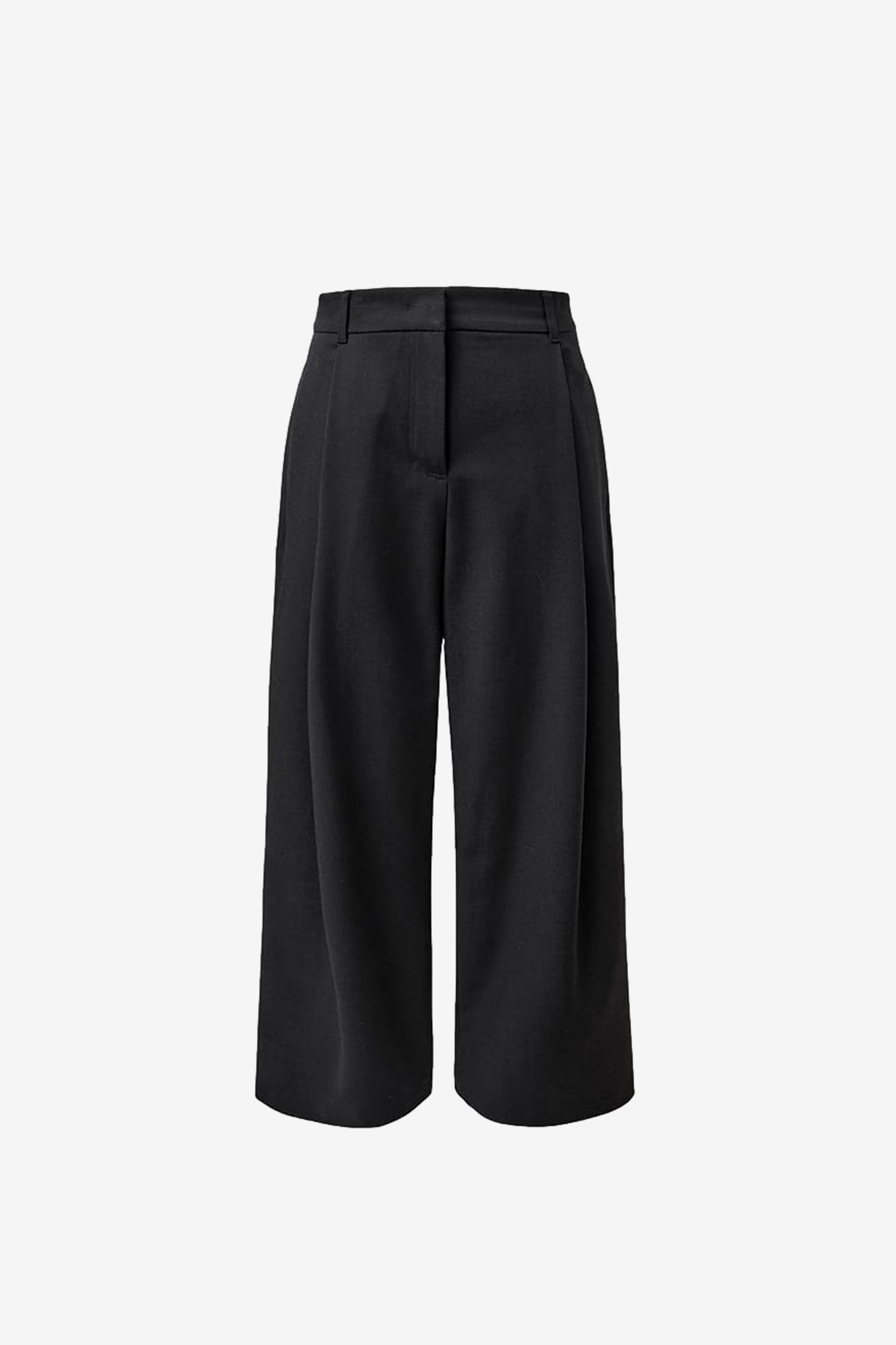パンツ amomento SOLID WIDE TUCK WOOL PANTS amomento SOLID WIDE TUCK WOOL PANTS
