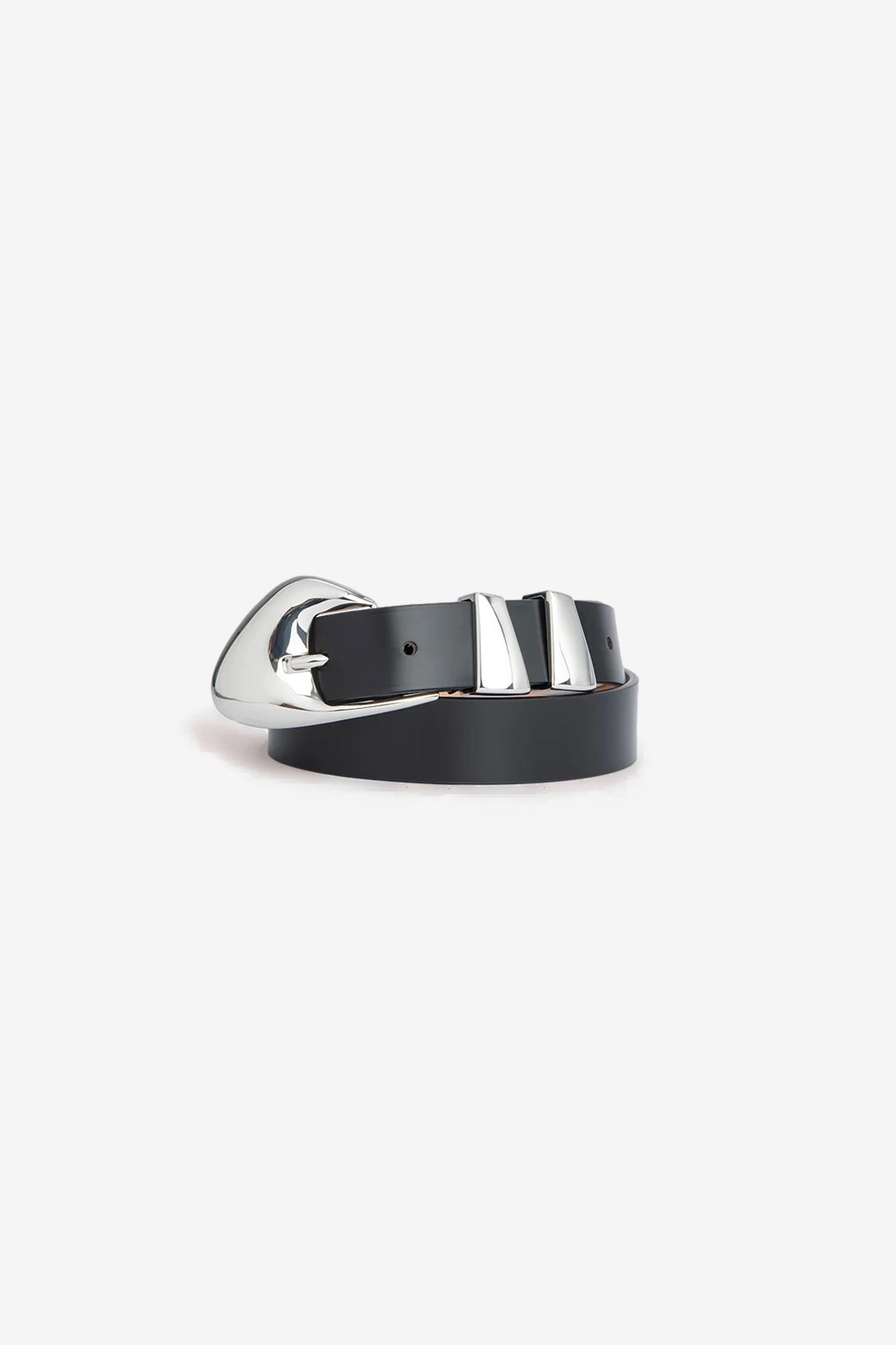【関税込み】BY FAR ブラック Moore ベルト By Far Black Patent Leather Moore Belt | italist