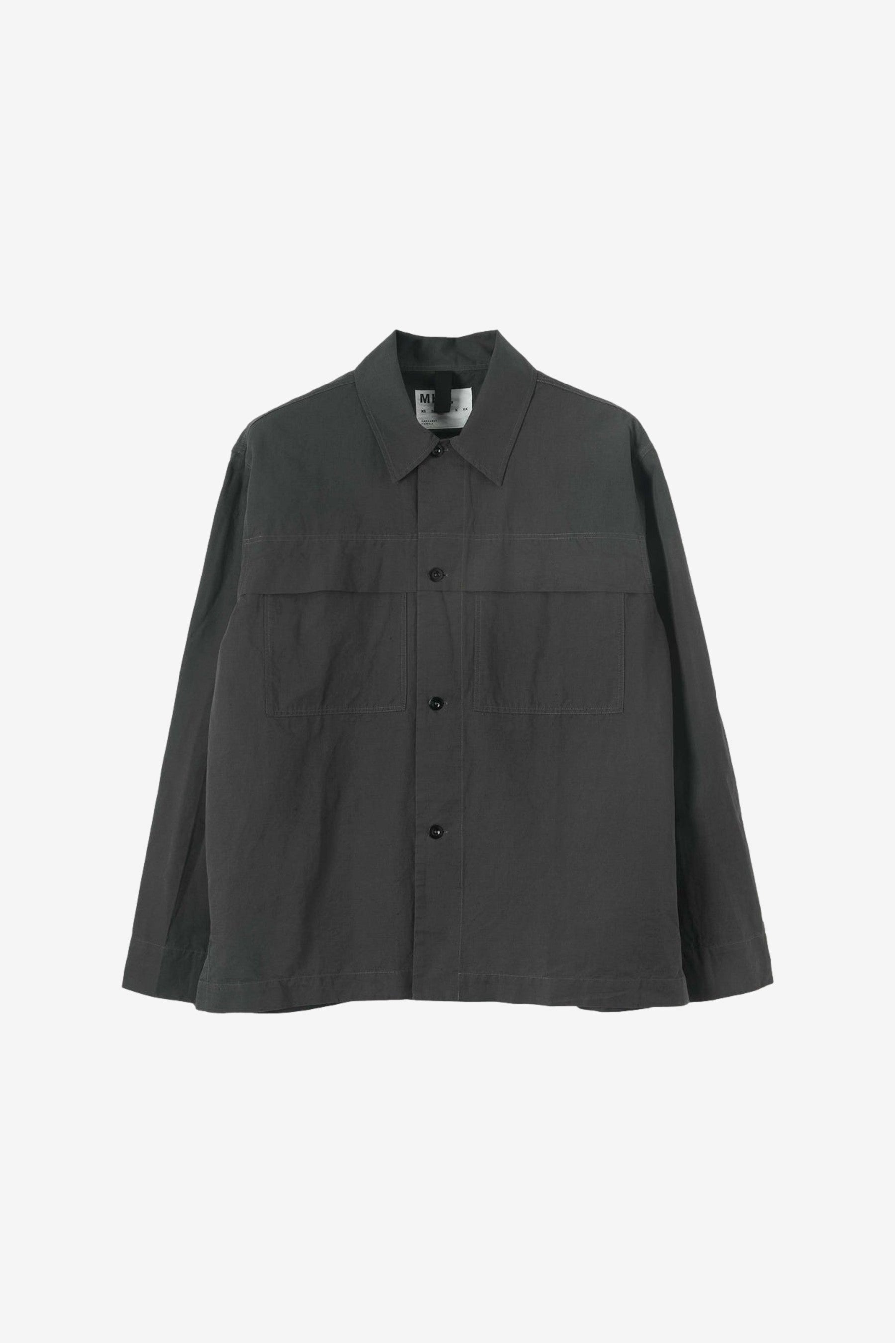 MHL. オープンカラー シャンブレーシャツ MARGARET HOWELL MHL. オープンカラー シャンブレーシャツ MARGARET HOWELL