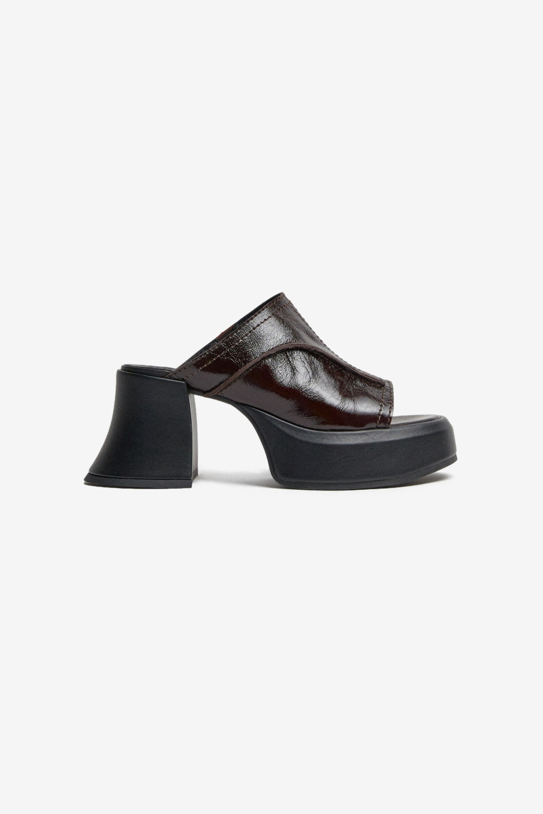 Lota Sandal in Brown - Miista | Afura Store