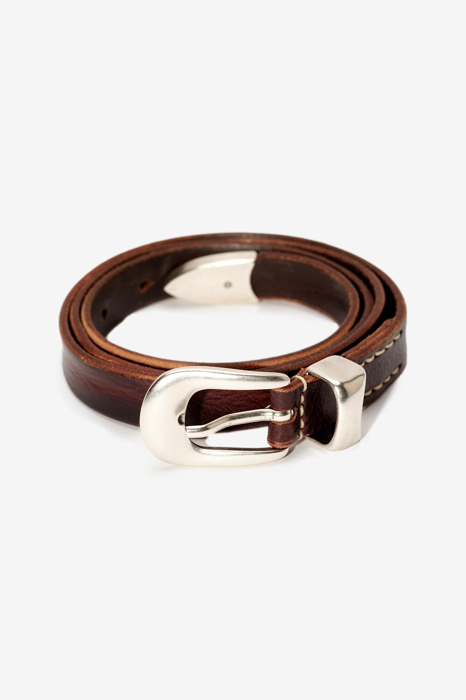 Belt 2 cm in Brown Leather - Our Legacy | Afura Store