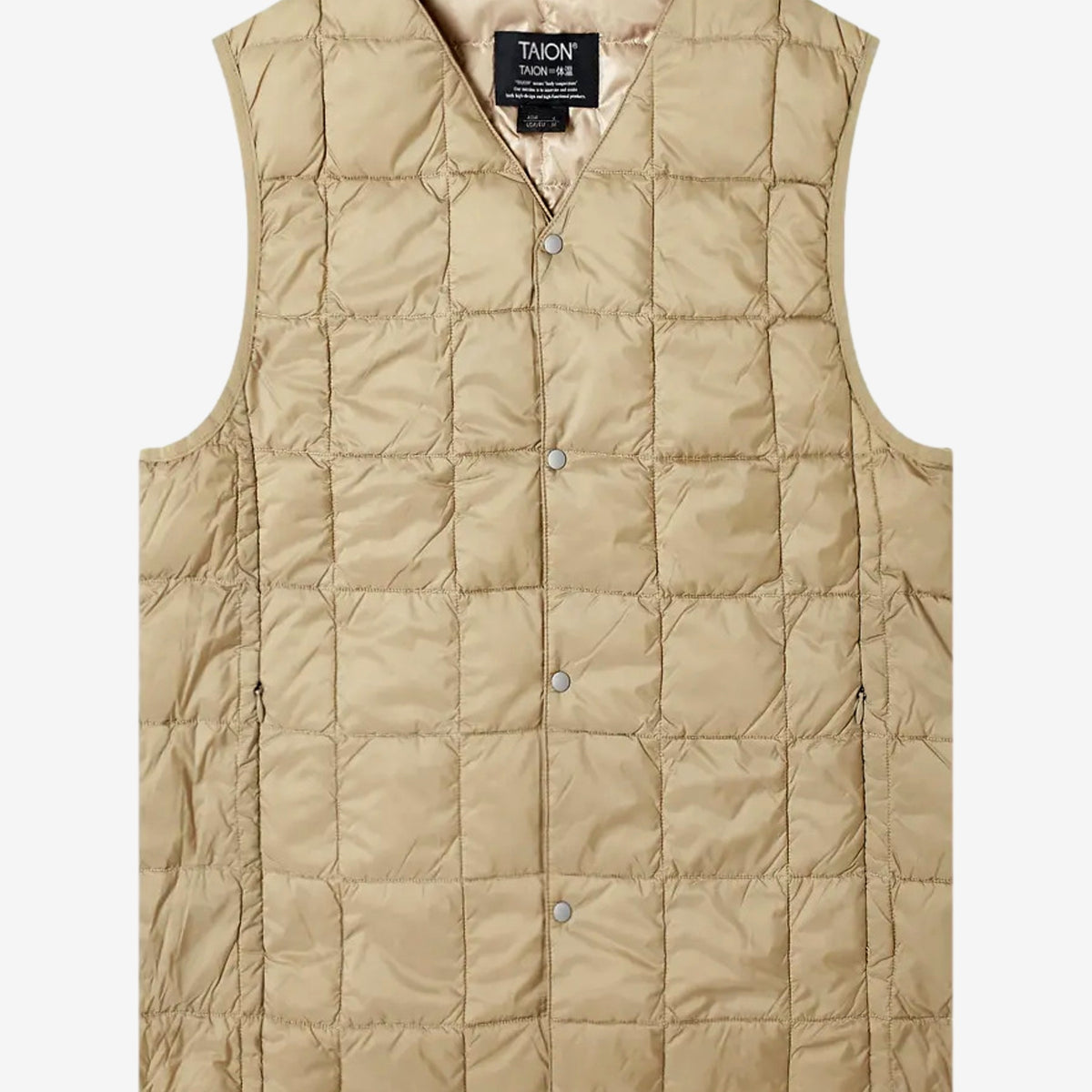 RISEN V Neck Button Down Vest