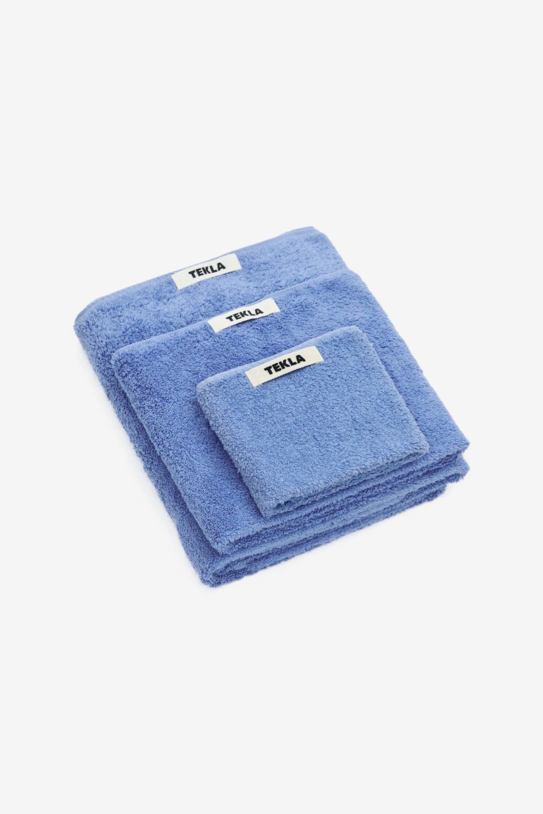 Towel in Clear Blue - Tekla | Afura Store