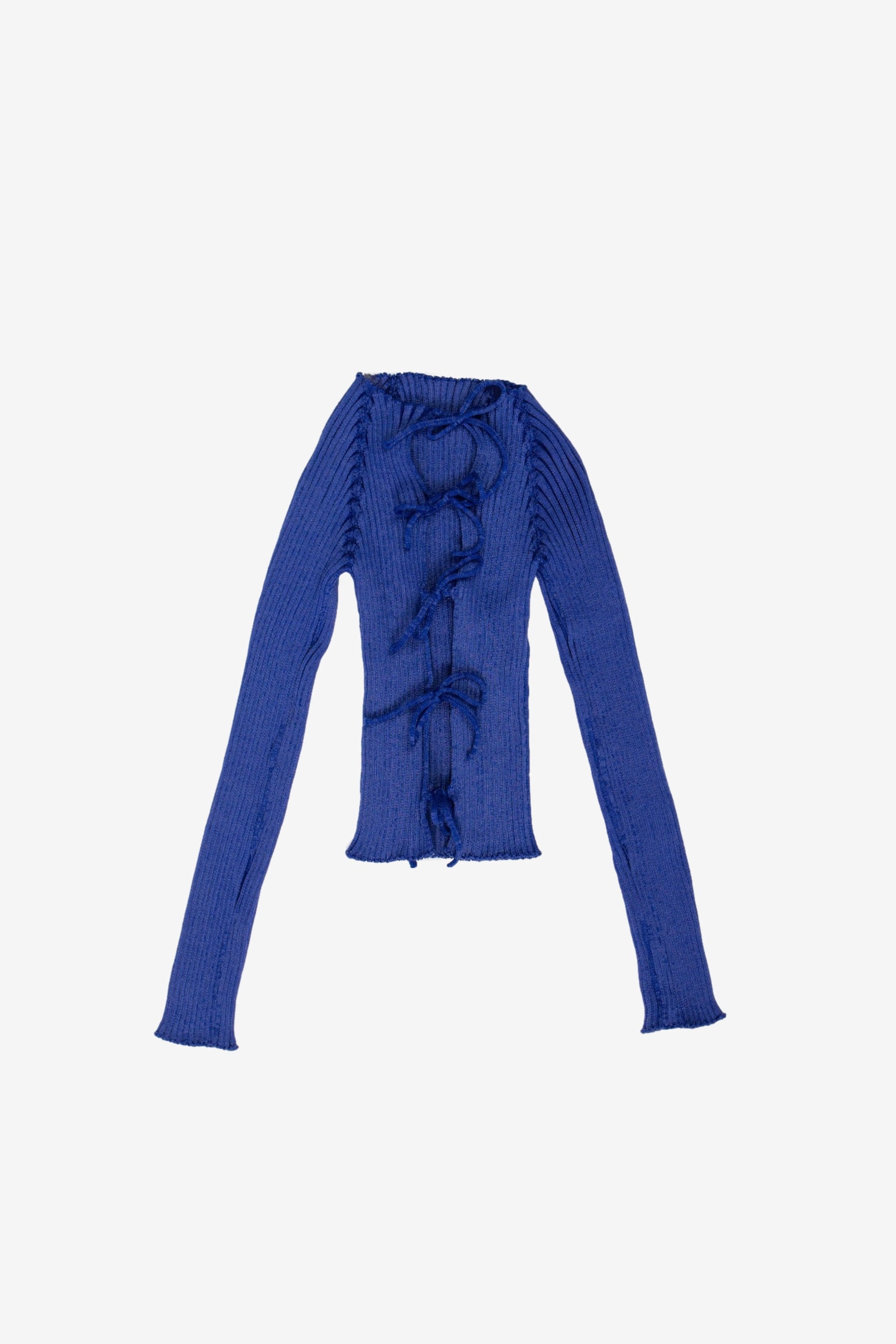 Emma String Cardigan in Cobalt Blue - A Roege Hove | Afura Store