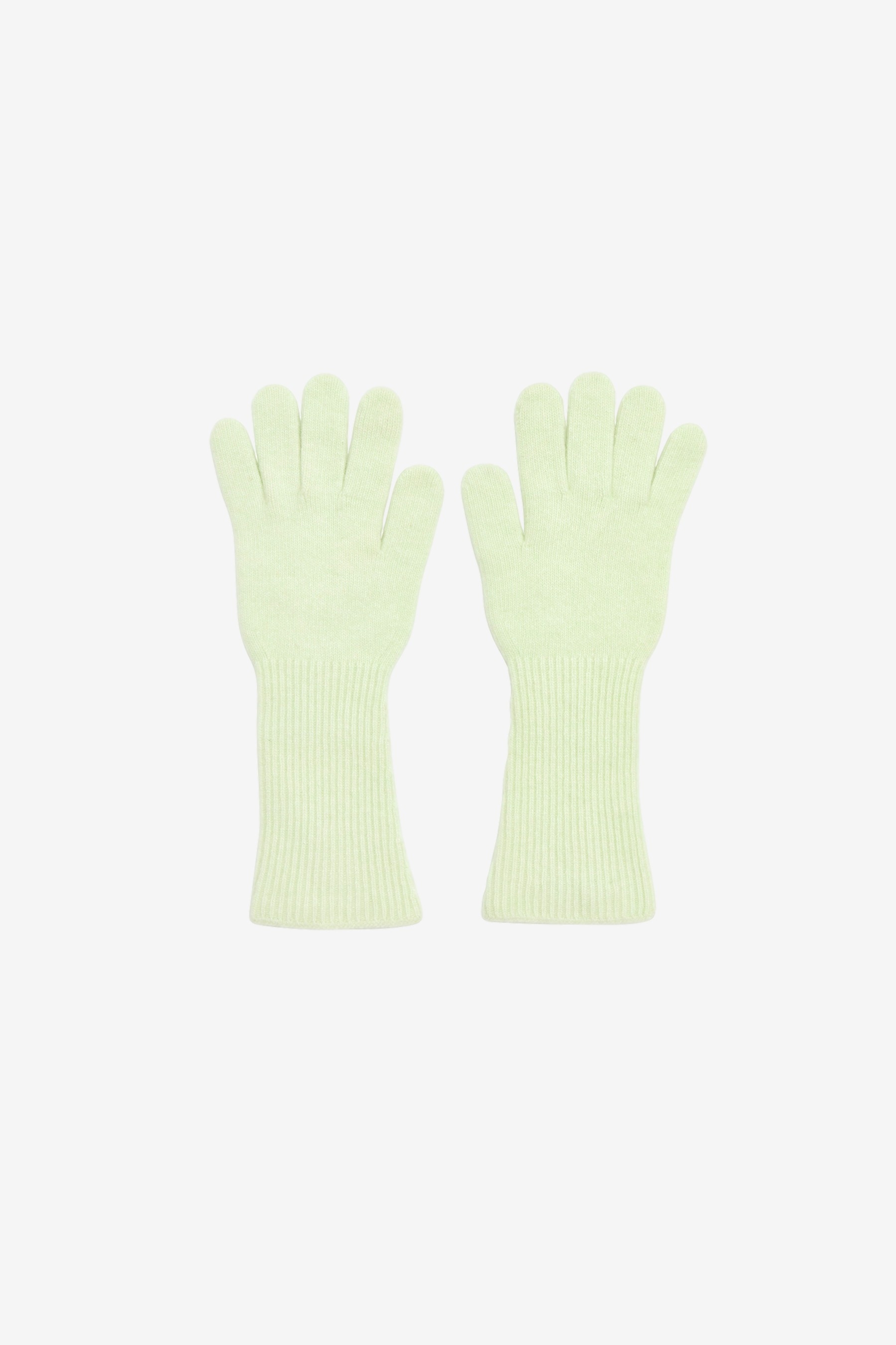 Fingerhole Gloves in Lime - Amomento | Afura Store