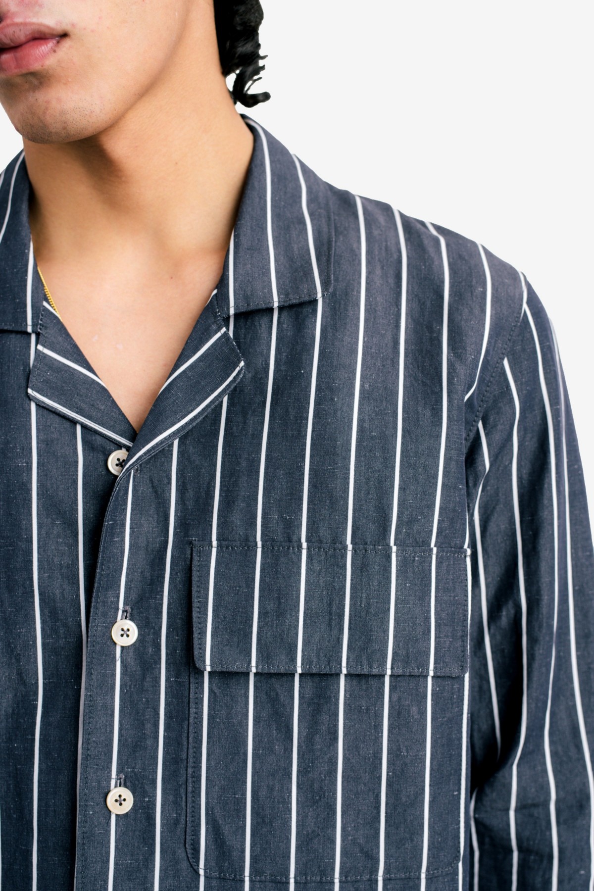A Kind of Guise Bosa Shirt in Sea Stripe