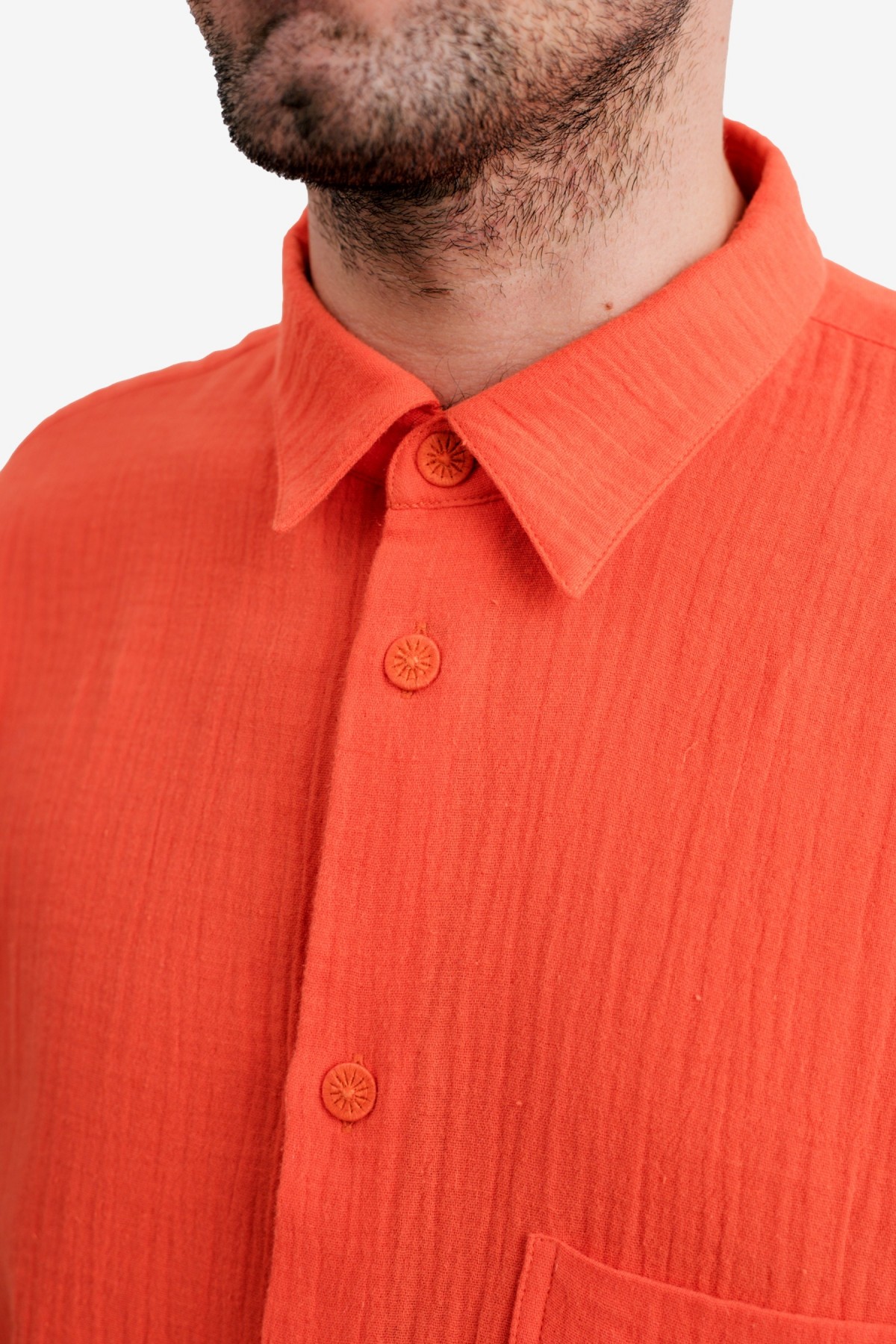 A Kind of Guise Gusto Shirt in Tomato
