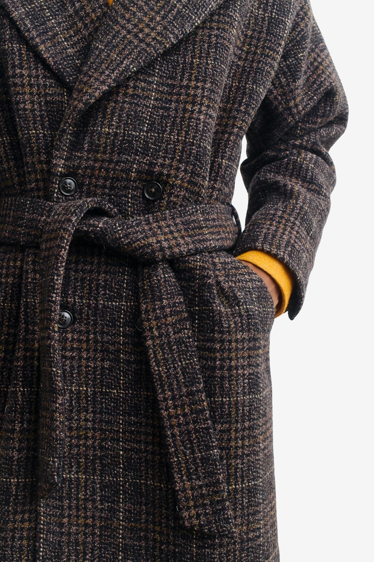 A Kind of Guise Katla Coat in Fireplace Check