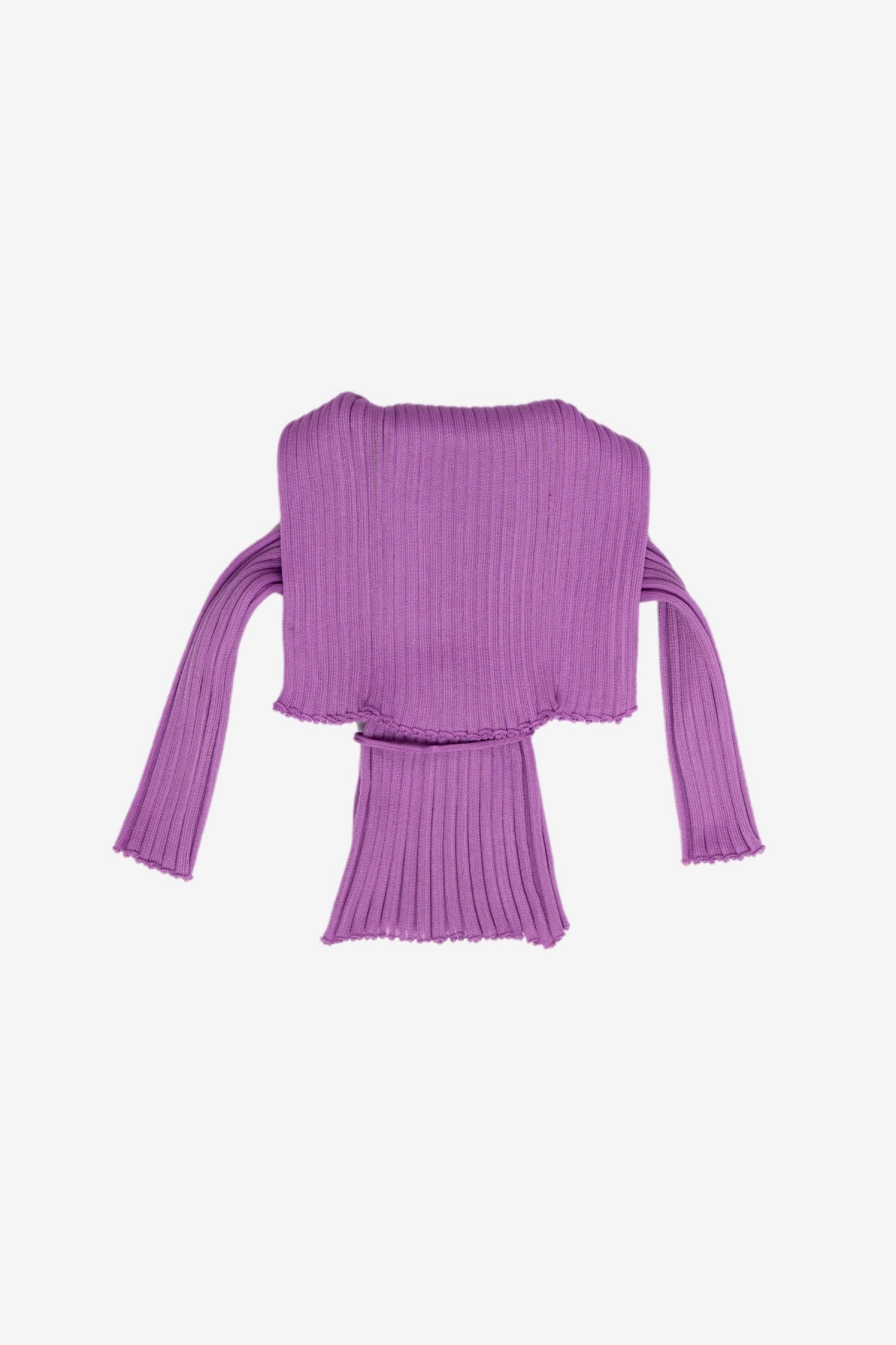 A. Roege Hove Ara Wide Collar Cardigan in Lilac