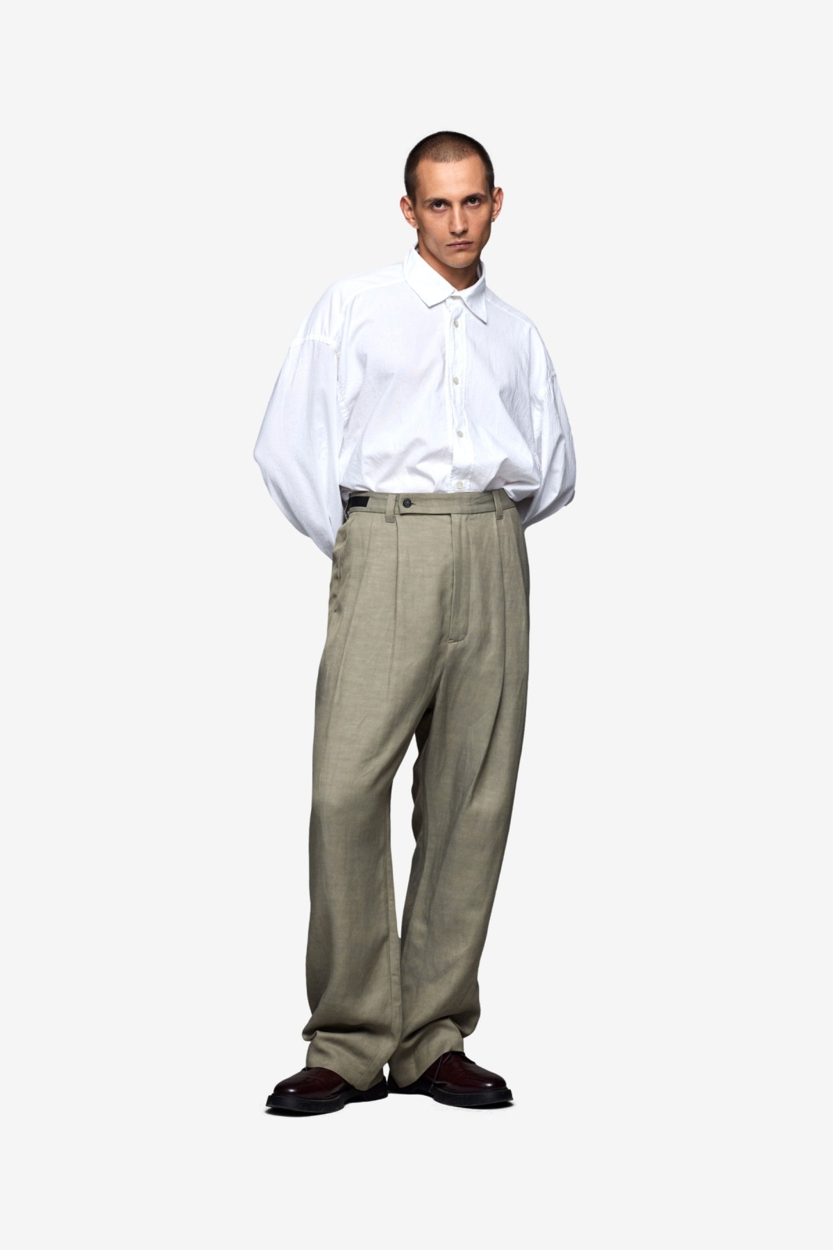 Adnym Grand Trouser in Taupe