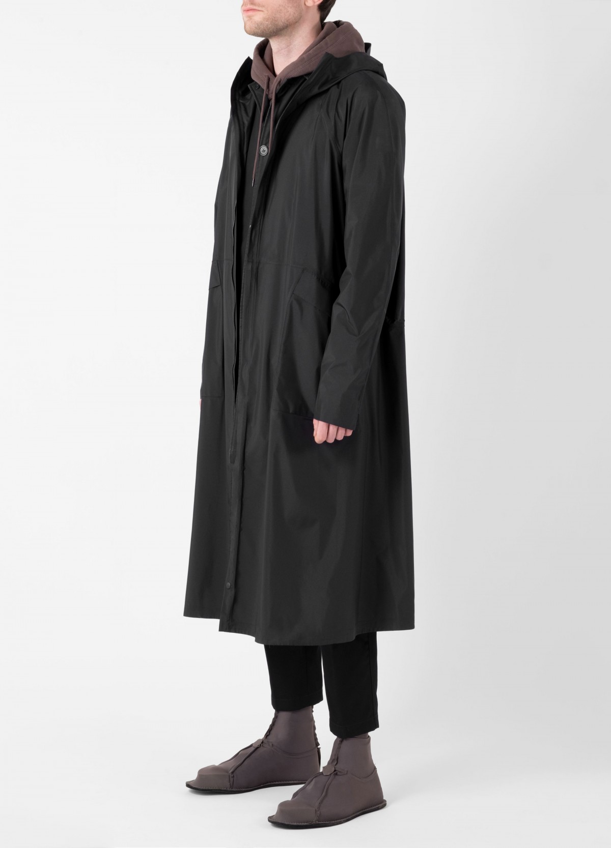 senscommon All-Commute Overcoat  in Black