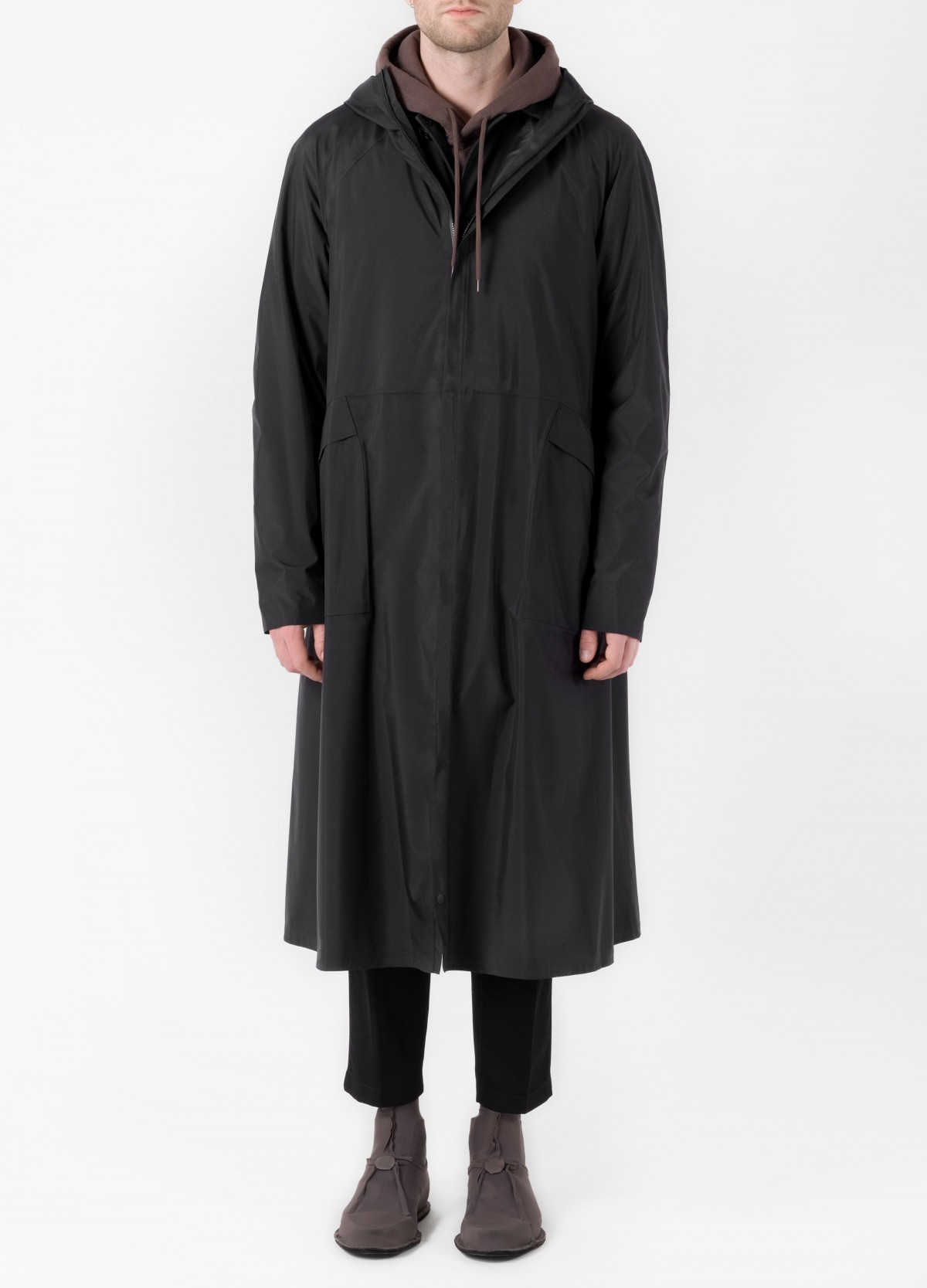 senscommon All-Commute Overcoat  in Black