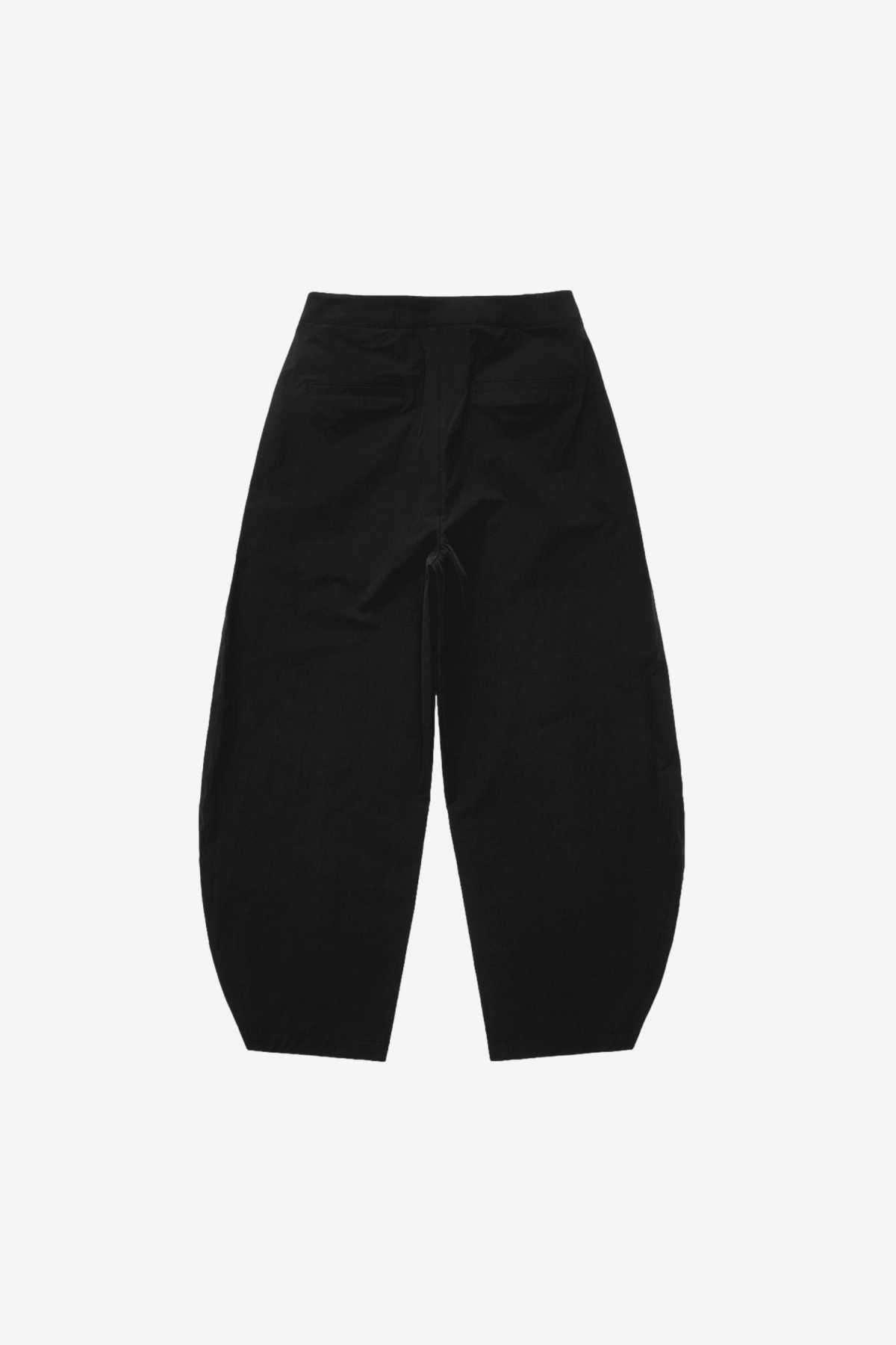 Amomento Curved Leg Pants in Black