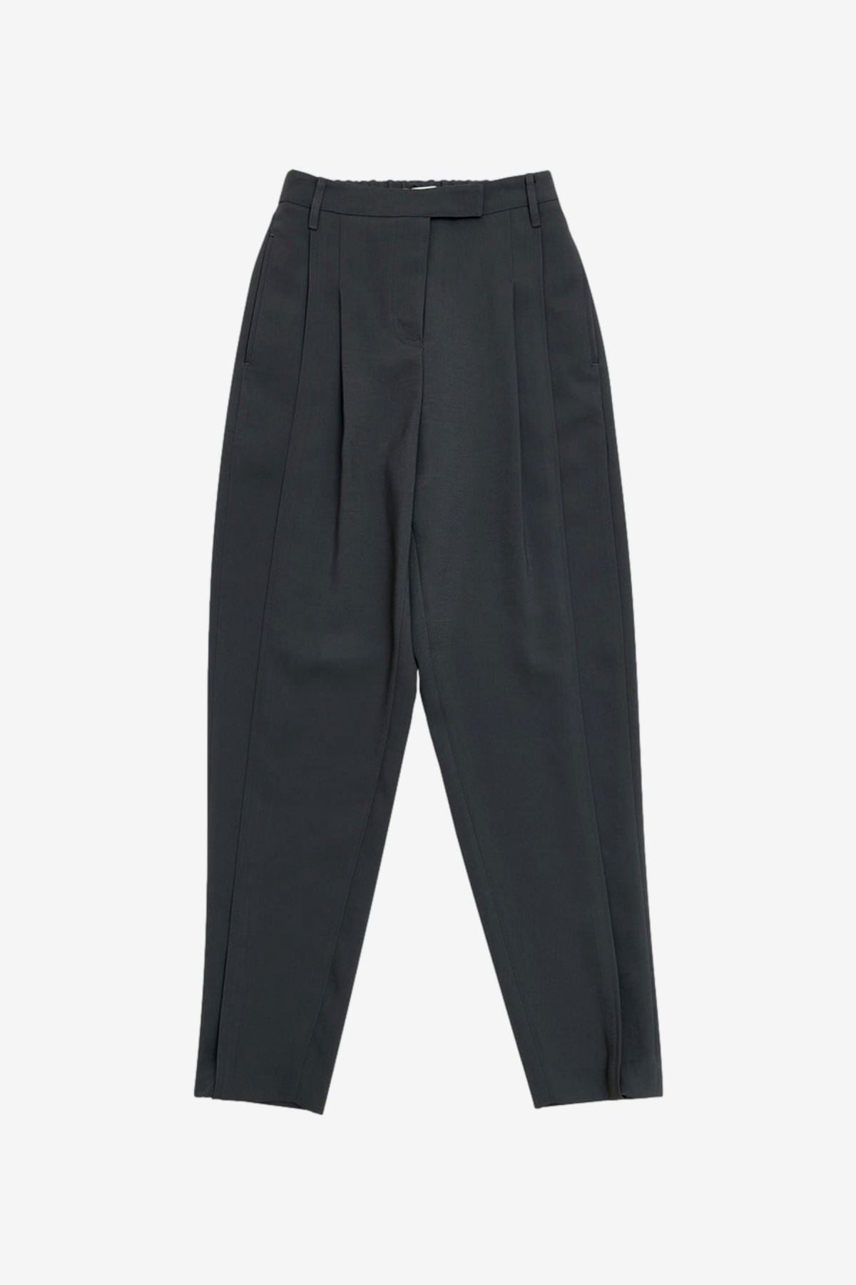 Amomento Pegged Wide Pant in Dark Green