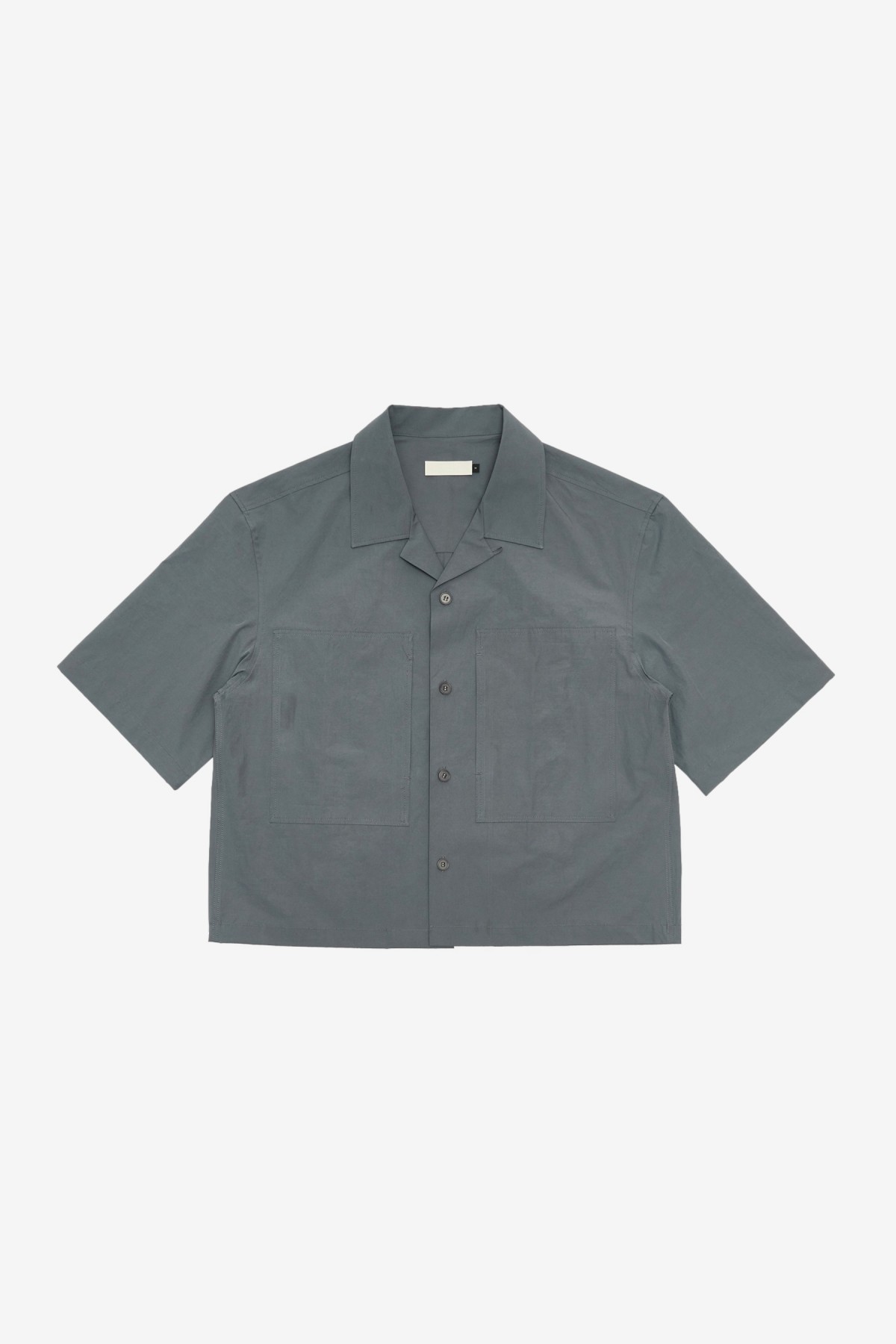 Amomento Pocket Half Shirts in Charcoal