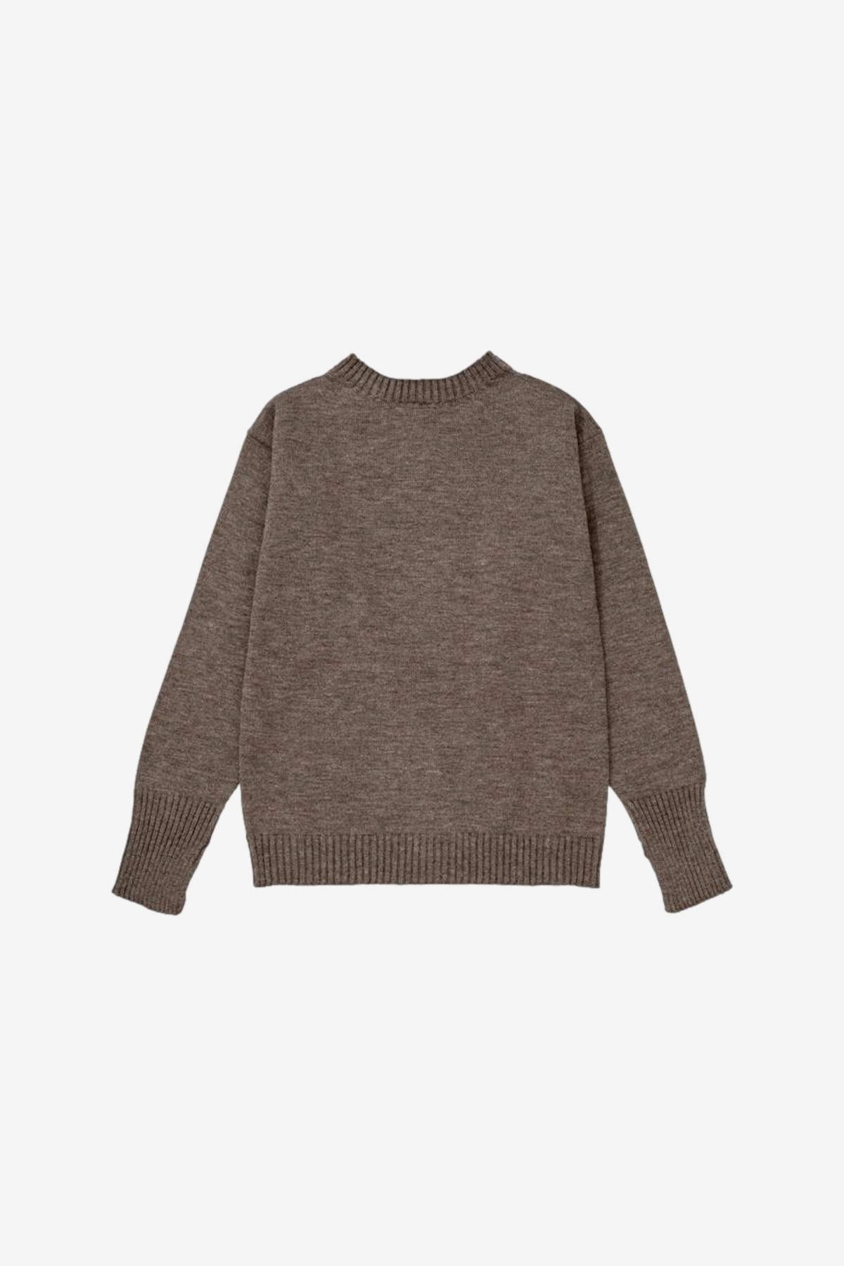 Seaman Sweater in Natural Taupe - Andersen-Andersen | Afura Store