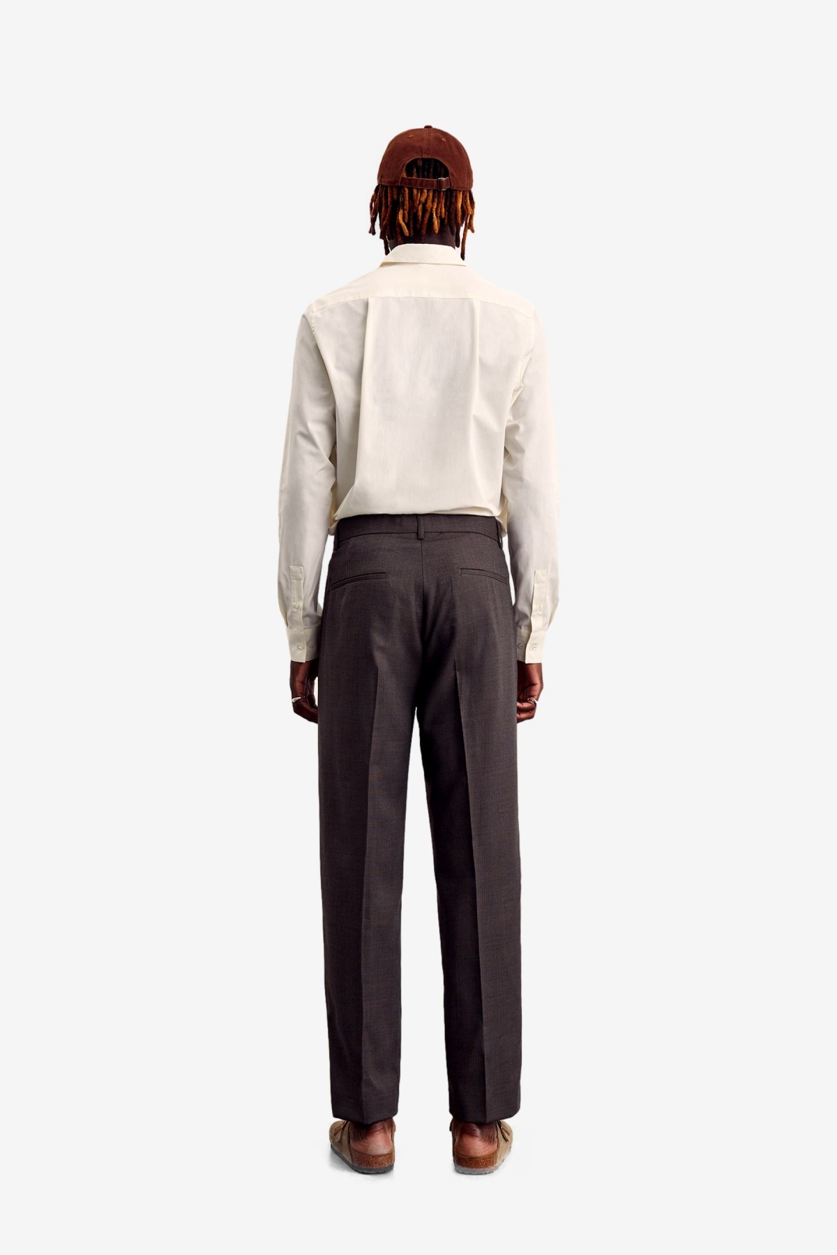 Another Aspect Pants 1.0 in Brown Pin Stripe