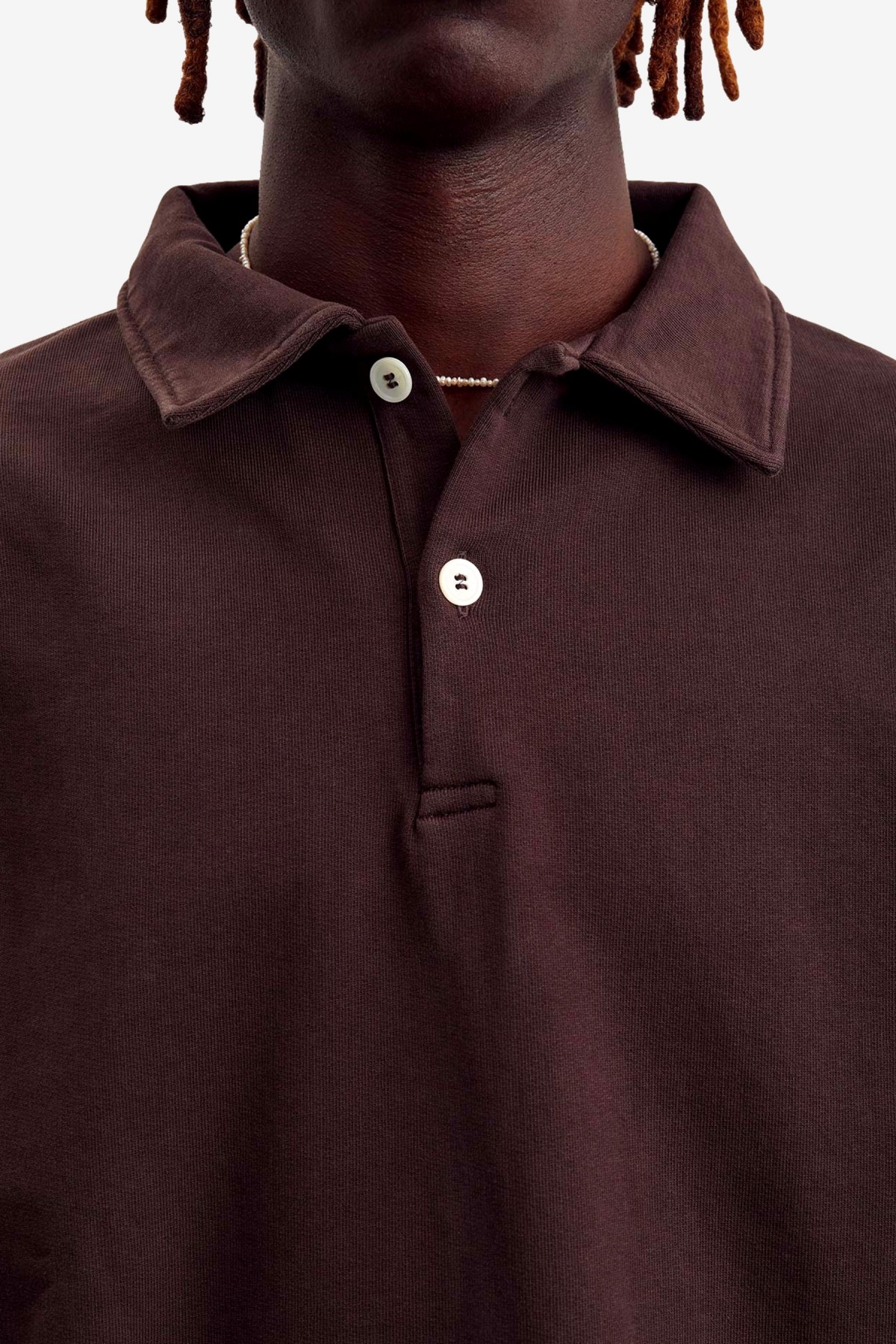 Another Aspect Polo Shirt 1.0 in Antique Brown