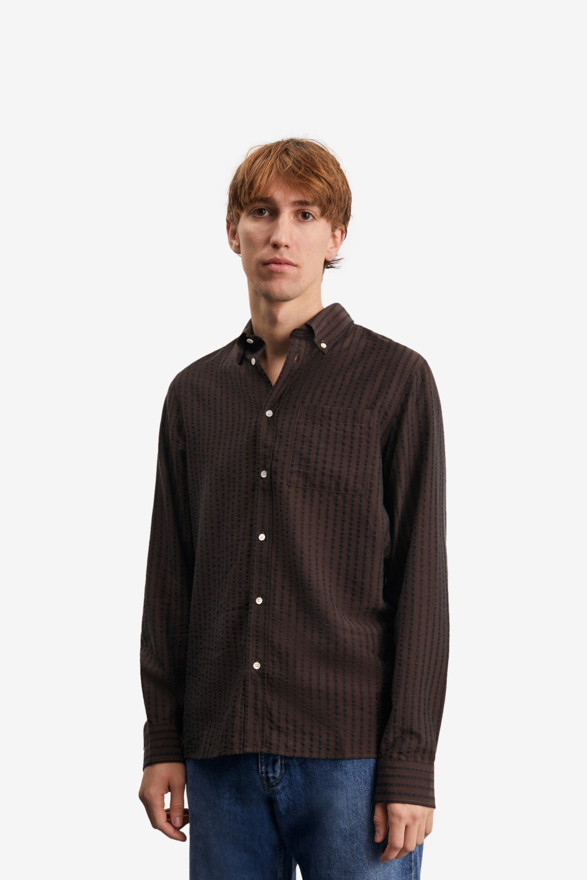 Another Aspect Shirt 1.0 in Dark Brown