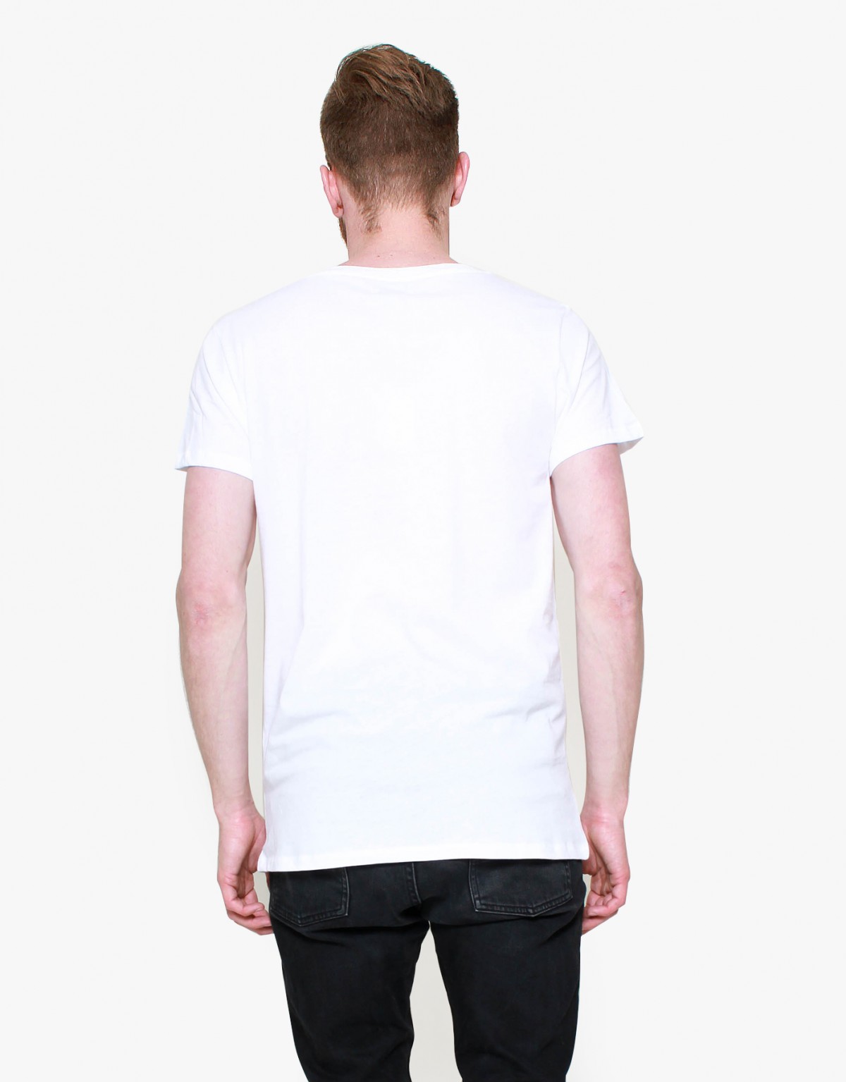 AO CMS Lightweight Scoop-Neck T-Shirt in White