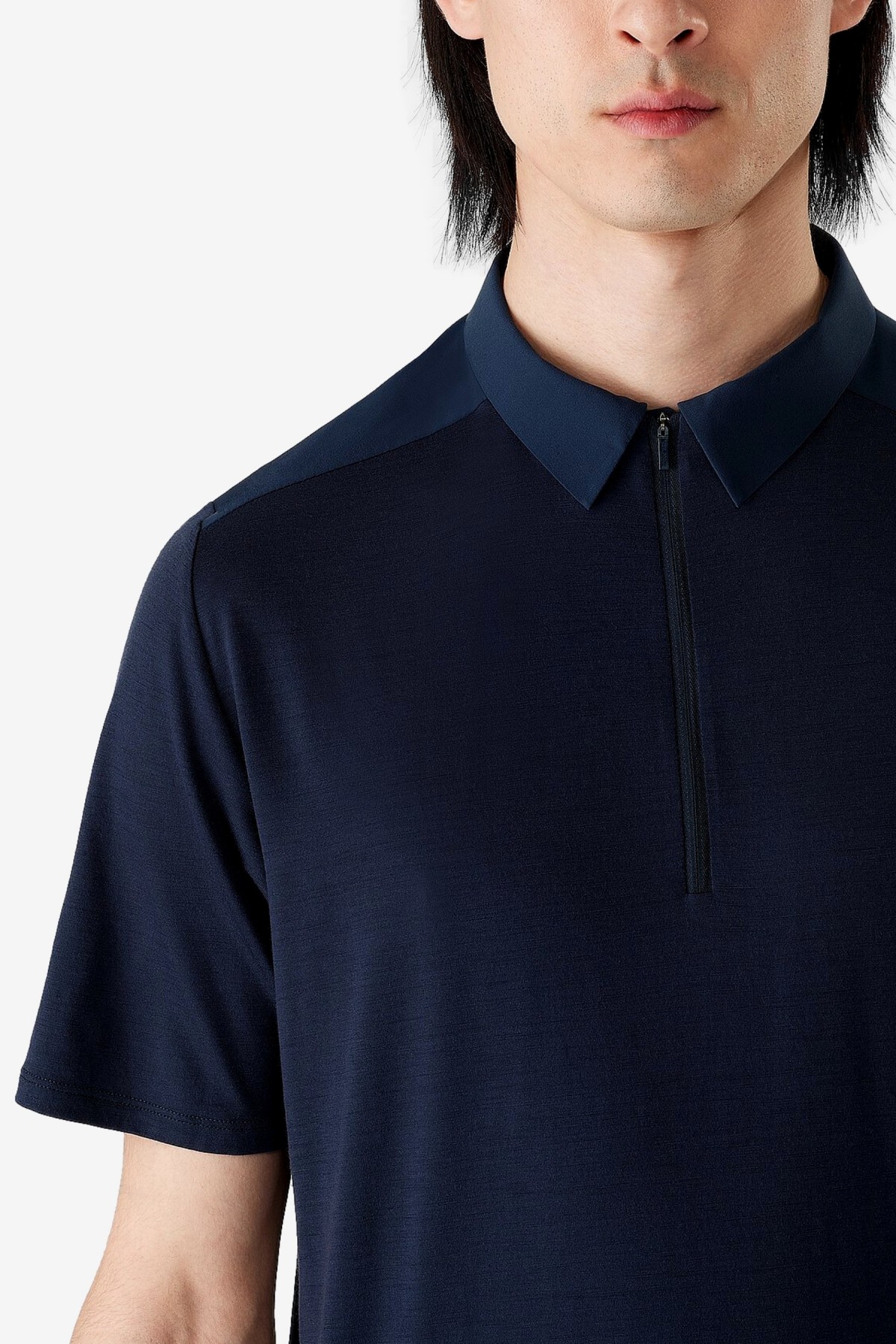 Arc'teryx Veillance Frame SS Polo Shirt in Navy Blue