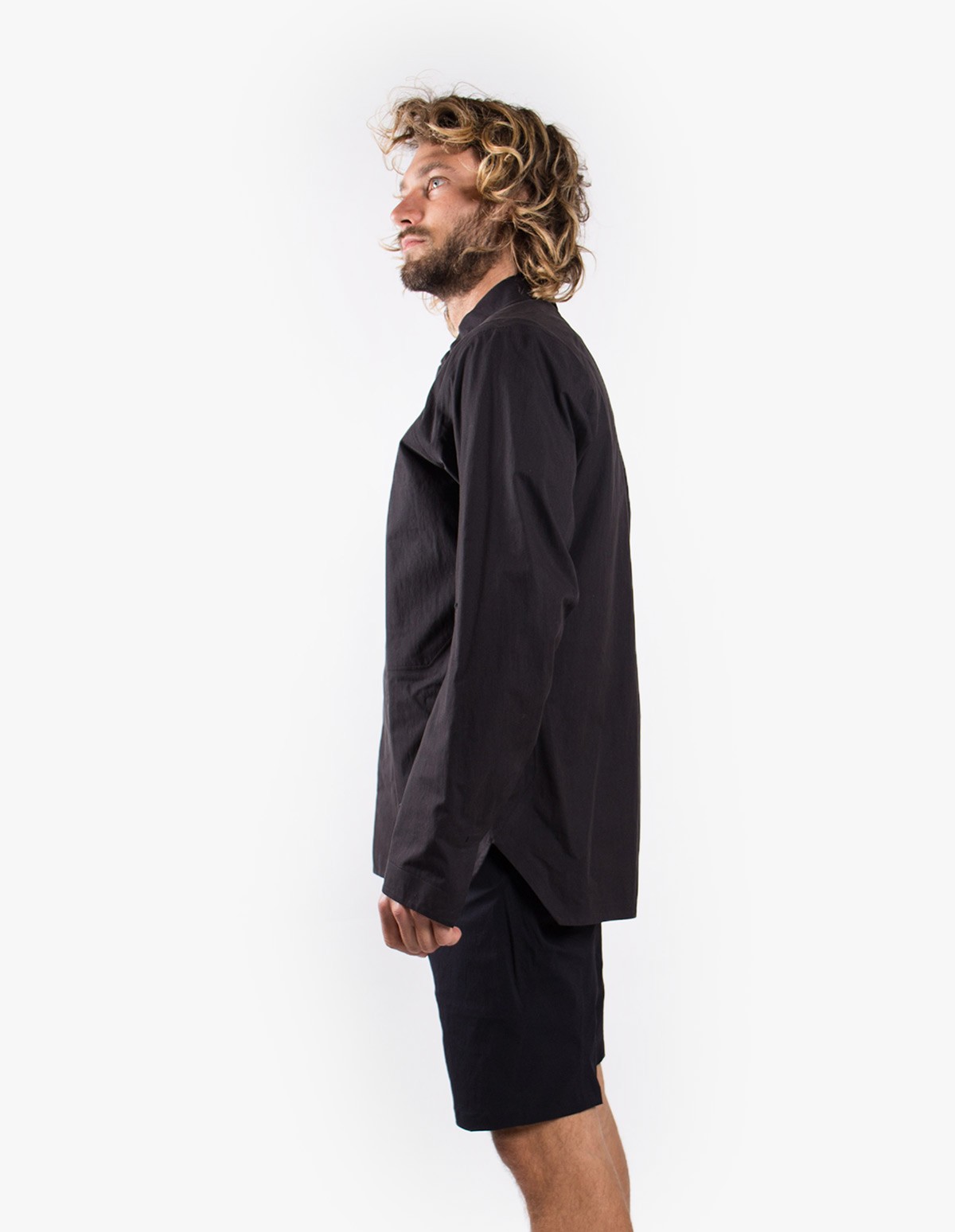  Component Shirt  in Black
