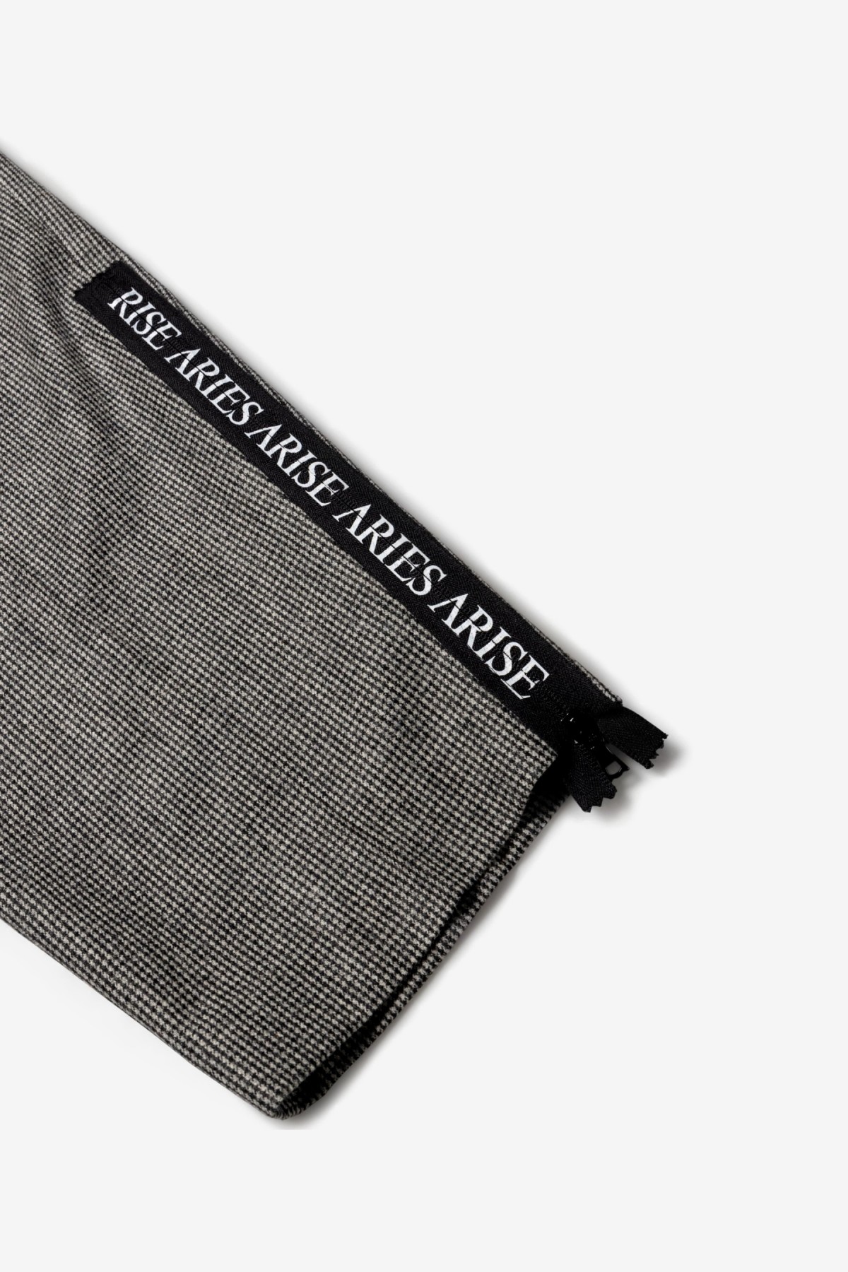 Aries Arise Zip Tailored Slacker Pant in Grey