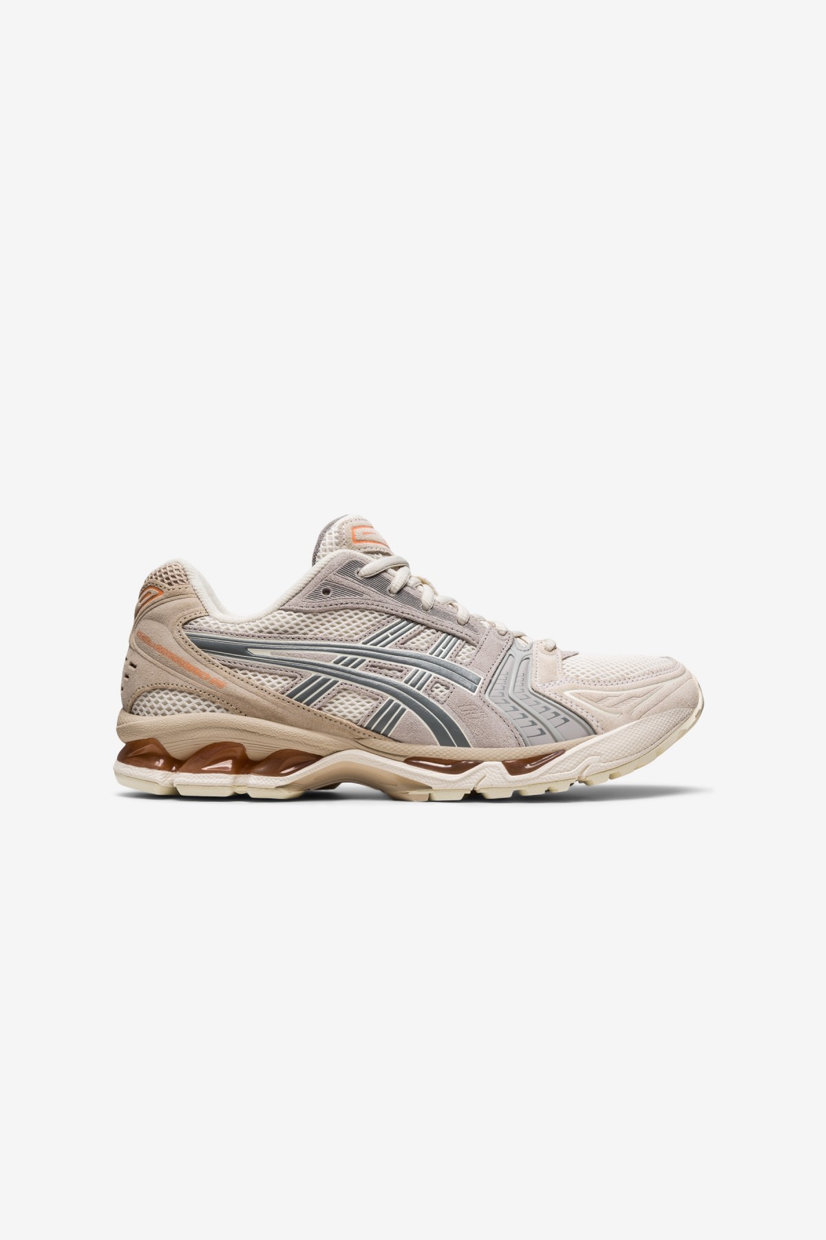 Asics Gel-Kayano 14 in Birch/Clay Grey