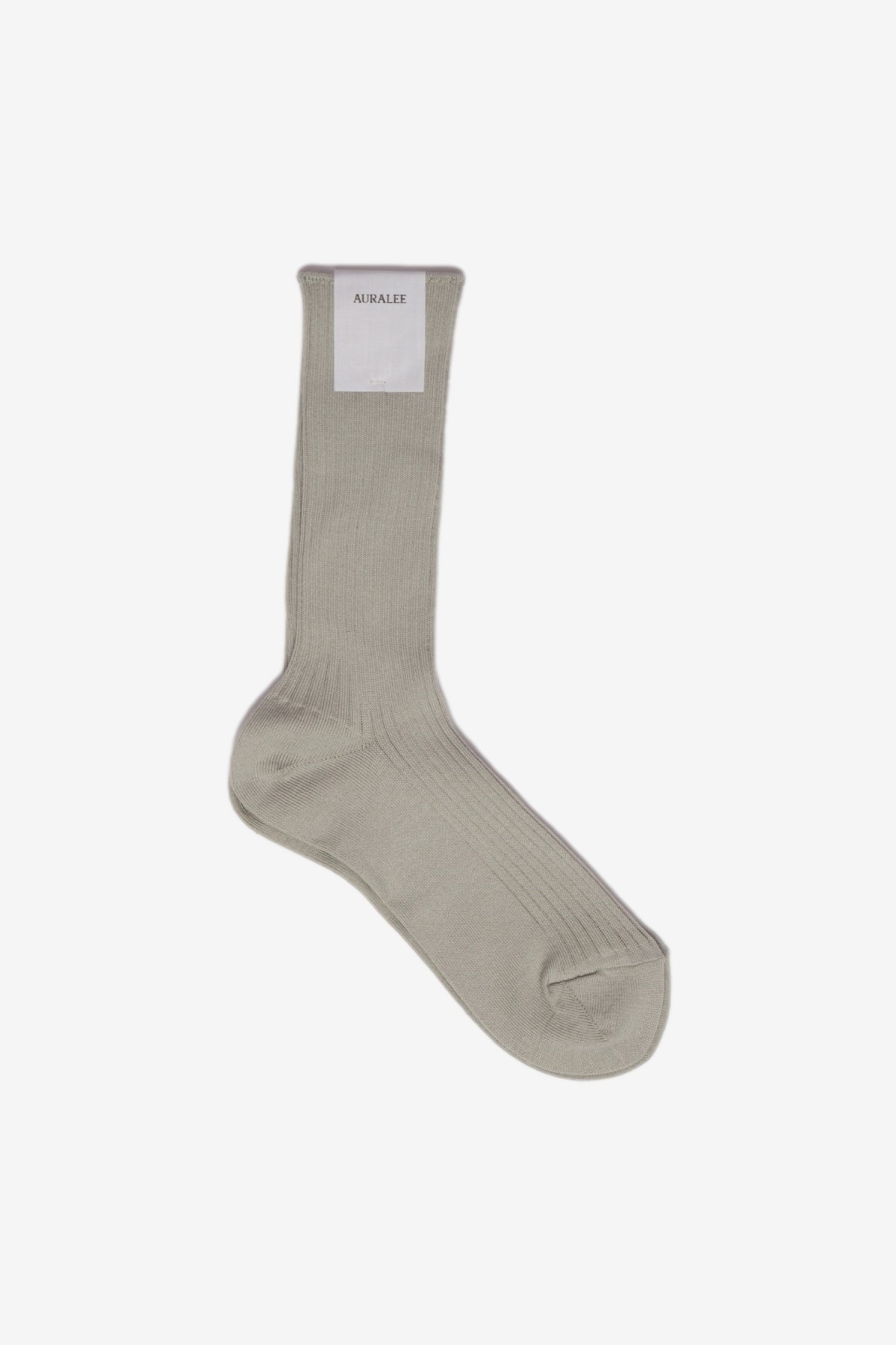 Auralee Gize High Gauge Sox in Pale Green