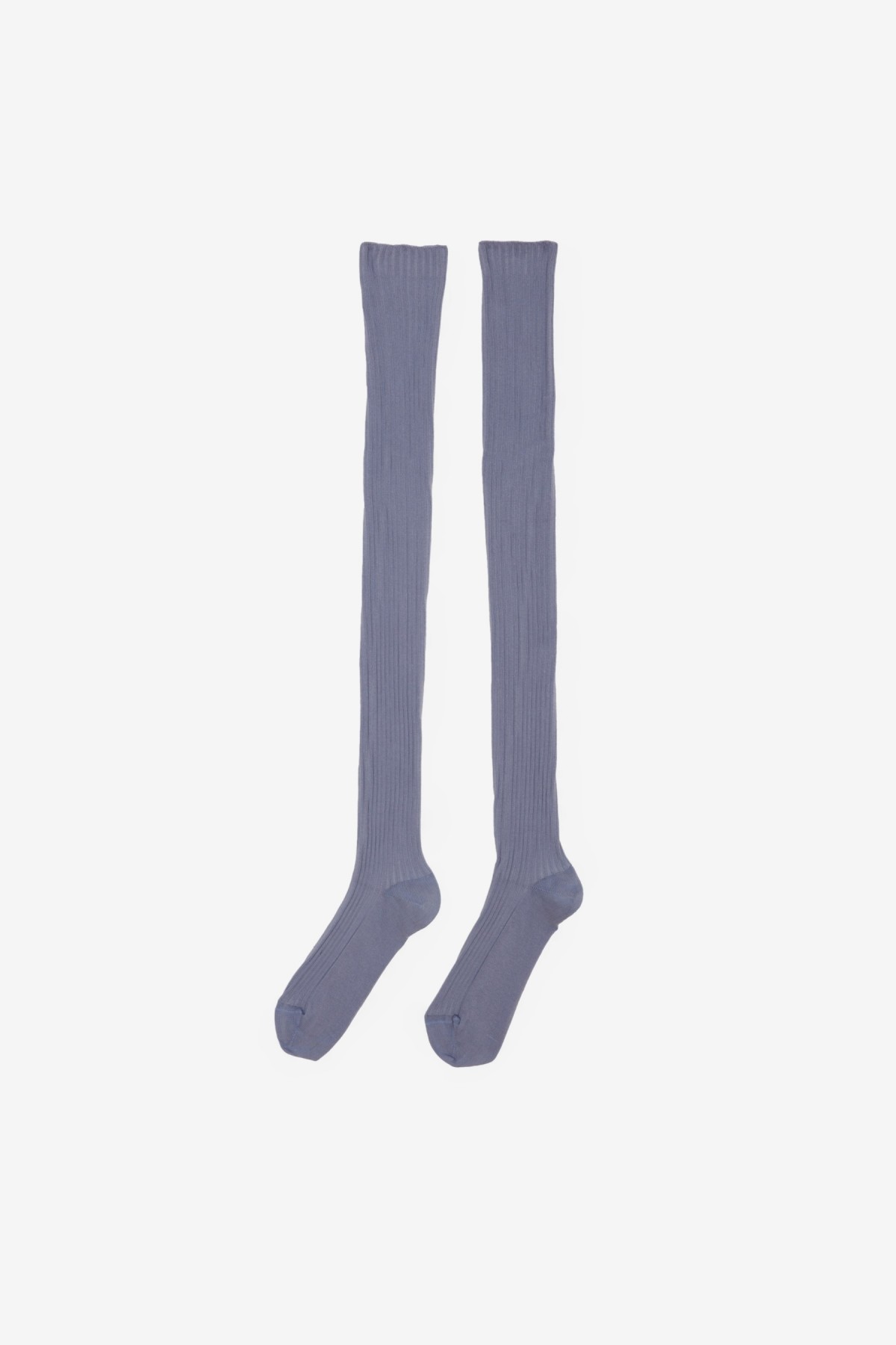 Baserange Overknee Socks in Cove Blue