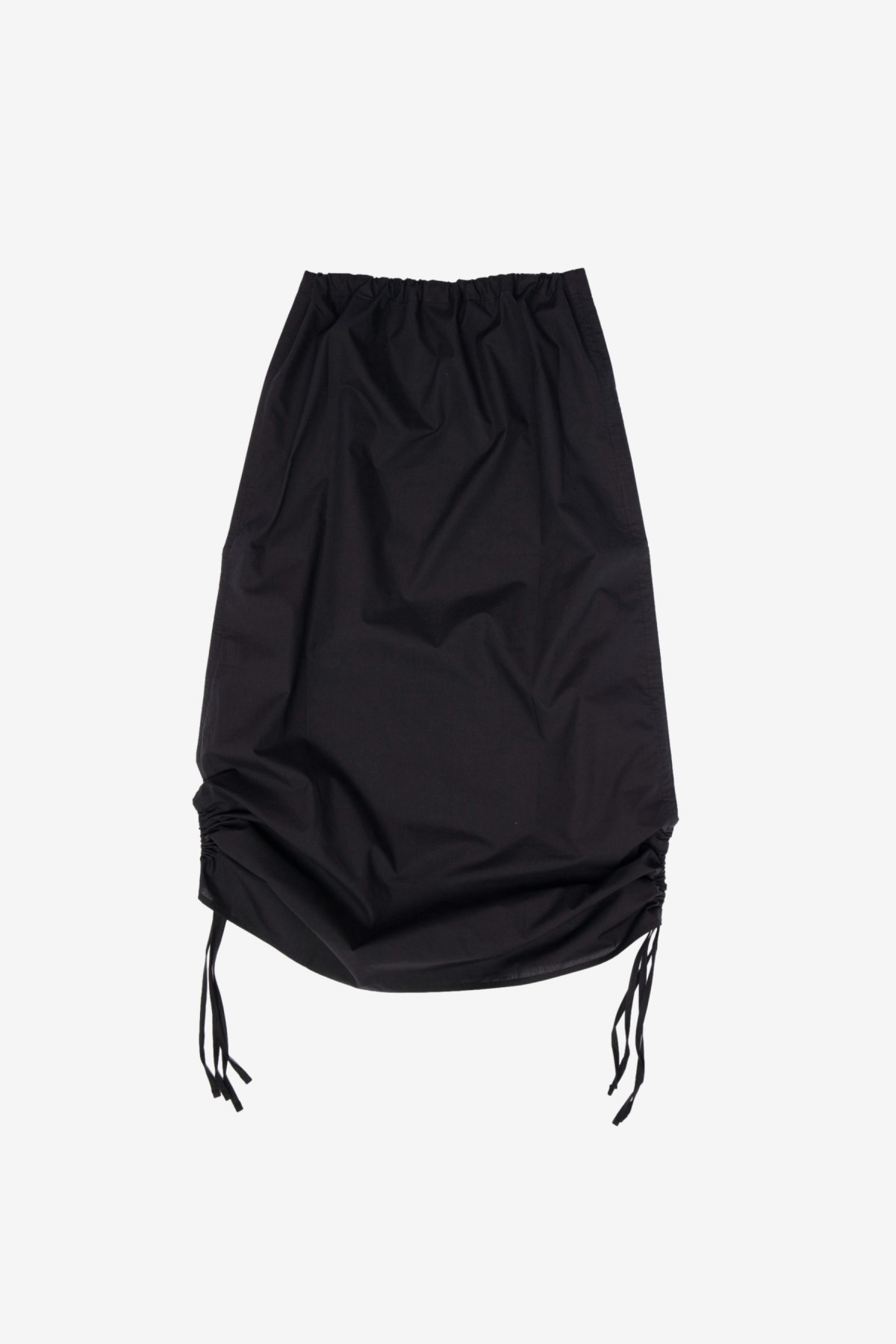 Baserange Pictorial Strap Skirt in Black