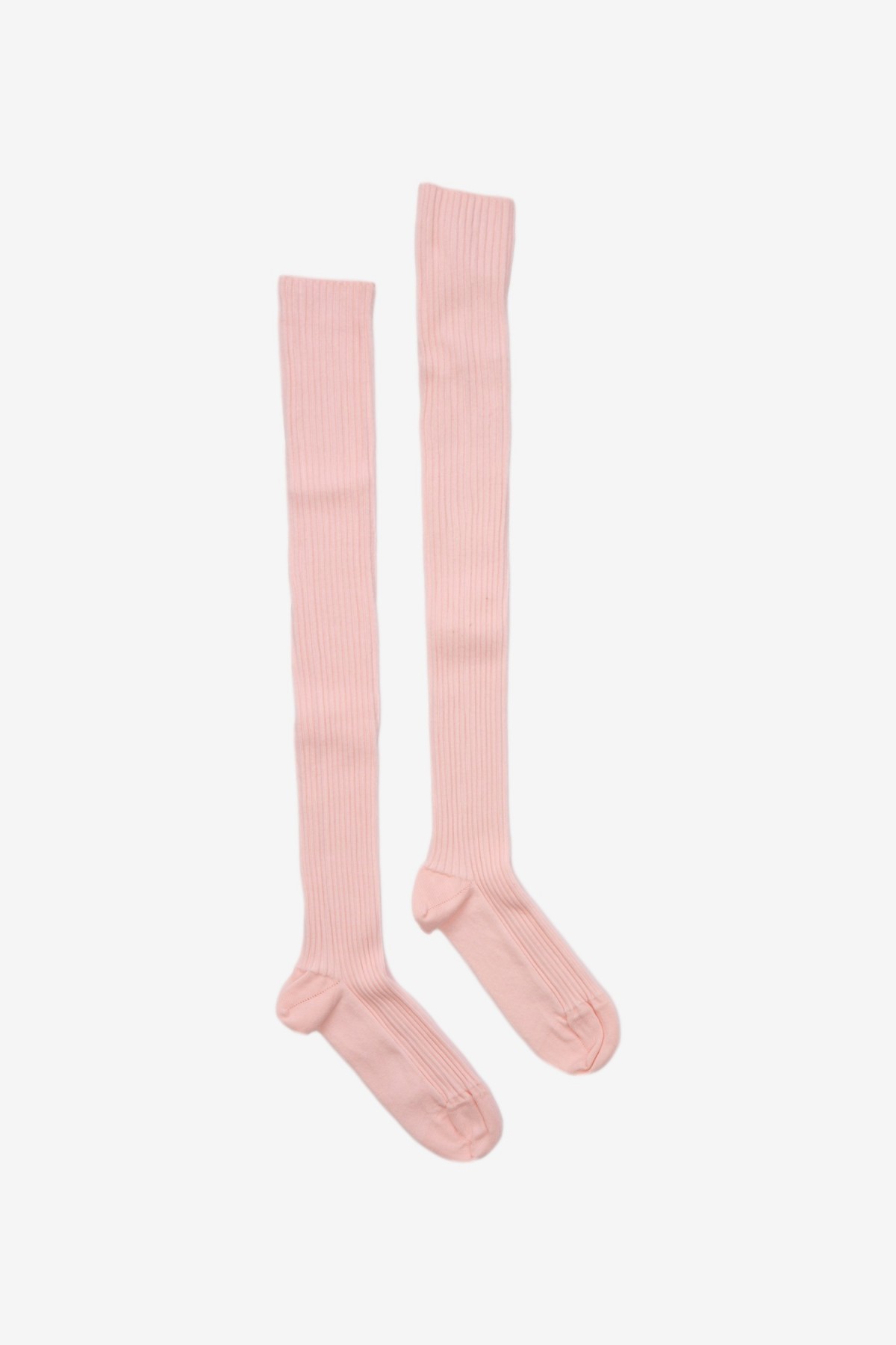 Baserange Overknee Socks - Size 36-39 in Pink Fa