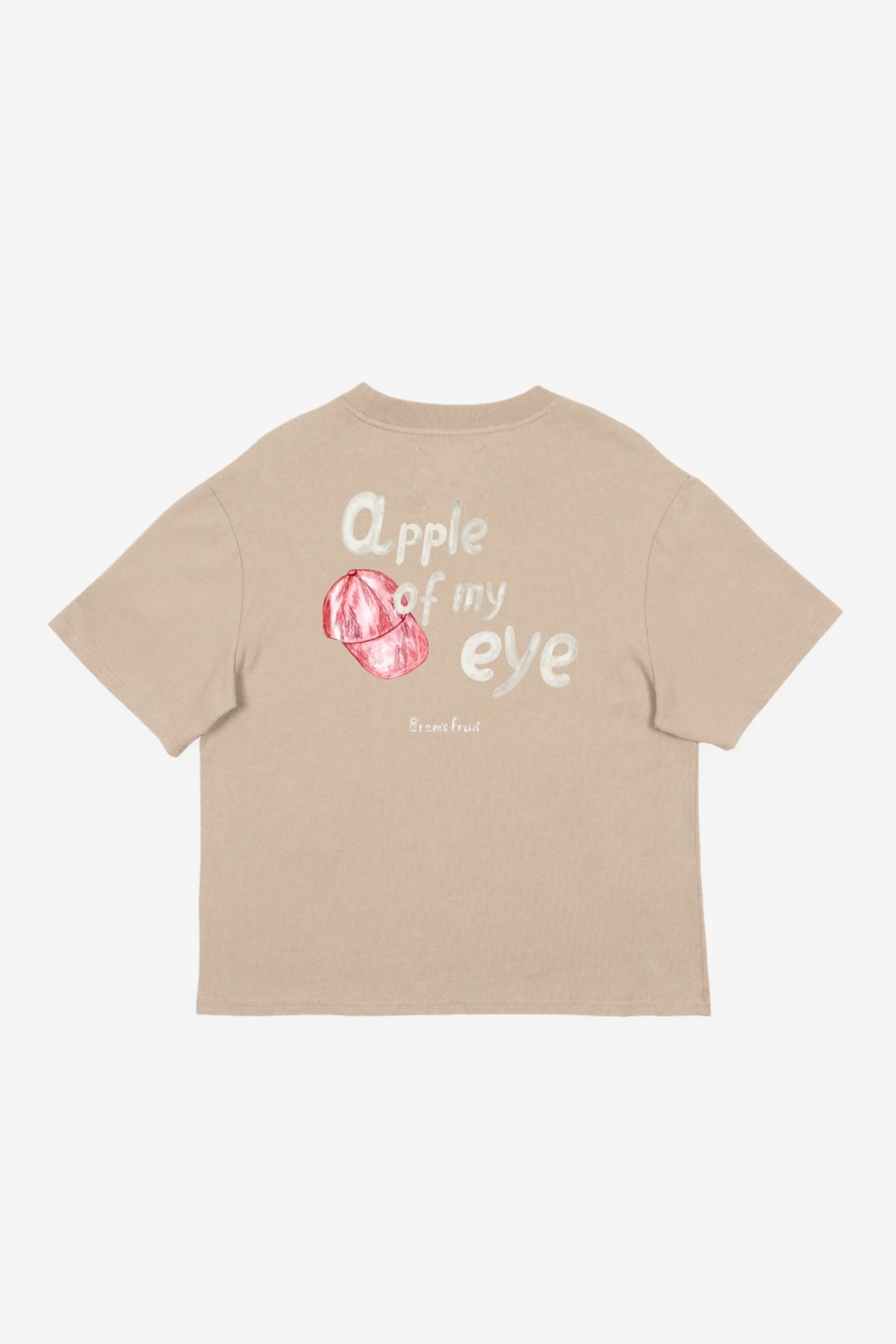 Bram's Fruit Apple Of My Eye T-Shirt in Khaki