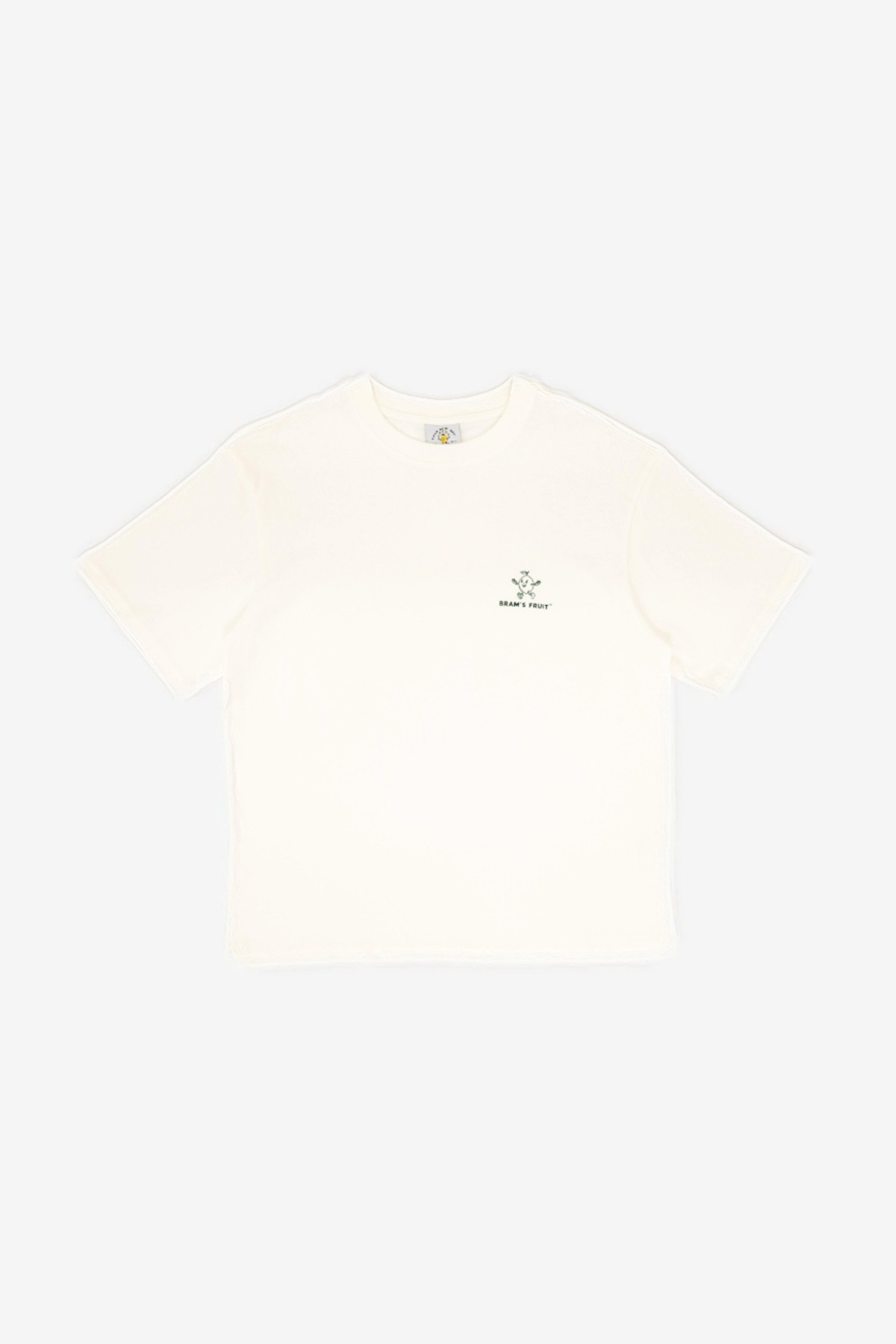 Bram's Fruit Outline Lemon T-Shirt in White