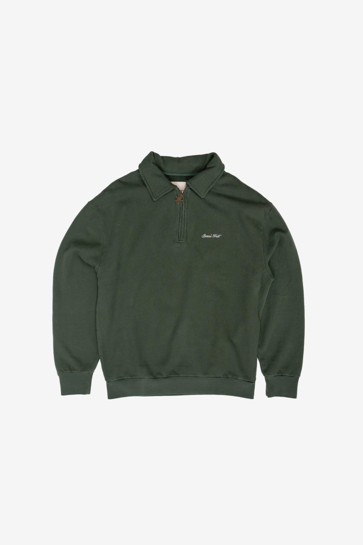 Bram's Fruit Polo Sweater in Green