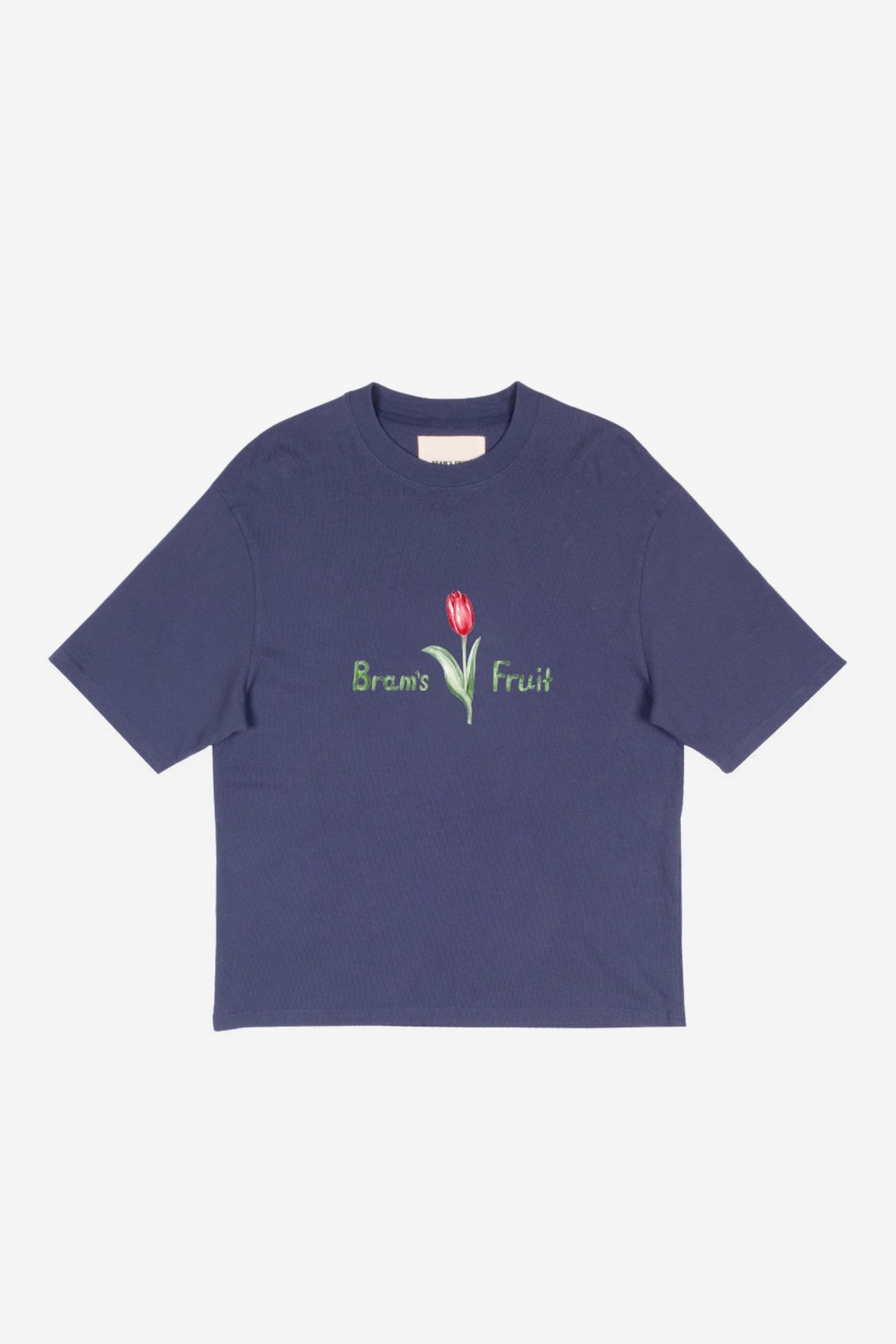 Bram's Fruit Tulip Aquarel T-Shirt in Blue