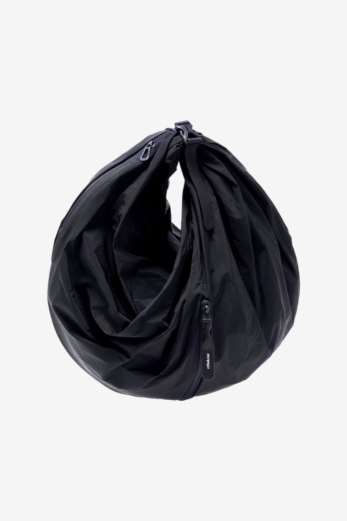 Cote & Ciel Aóos Shoulder Bag L in Black