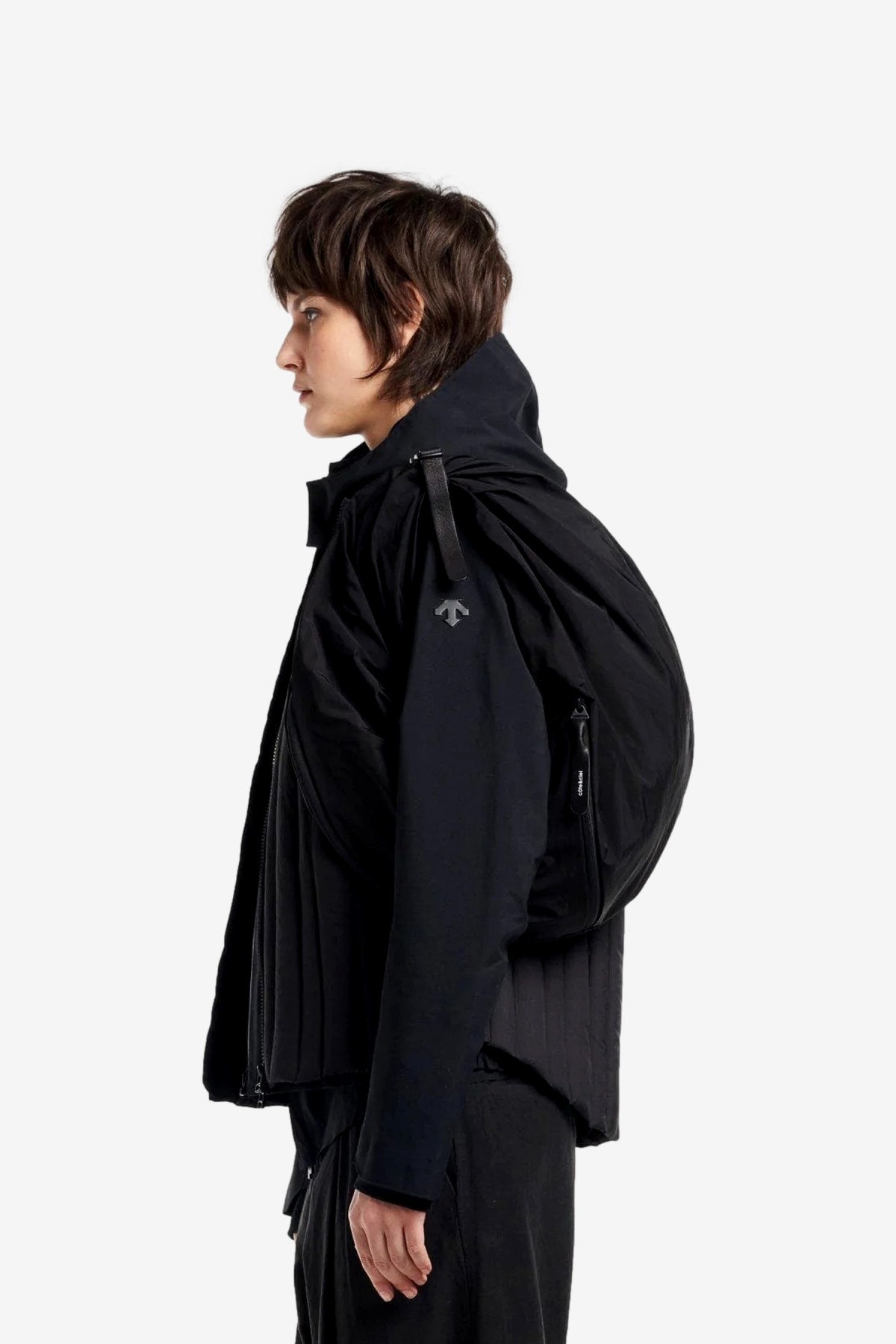 Cote & Ciel Aóos Shoulder Bag L in Black