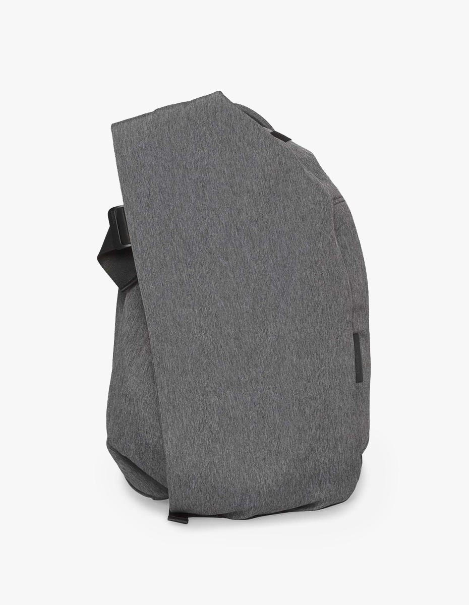 Isar Large Rucksack Eco Yarn in Black Melange C te Ciel