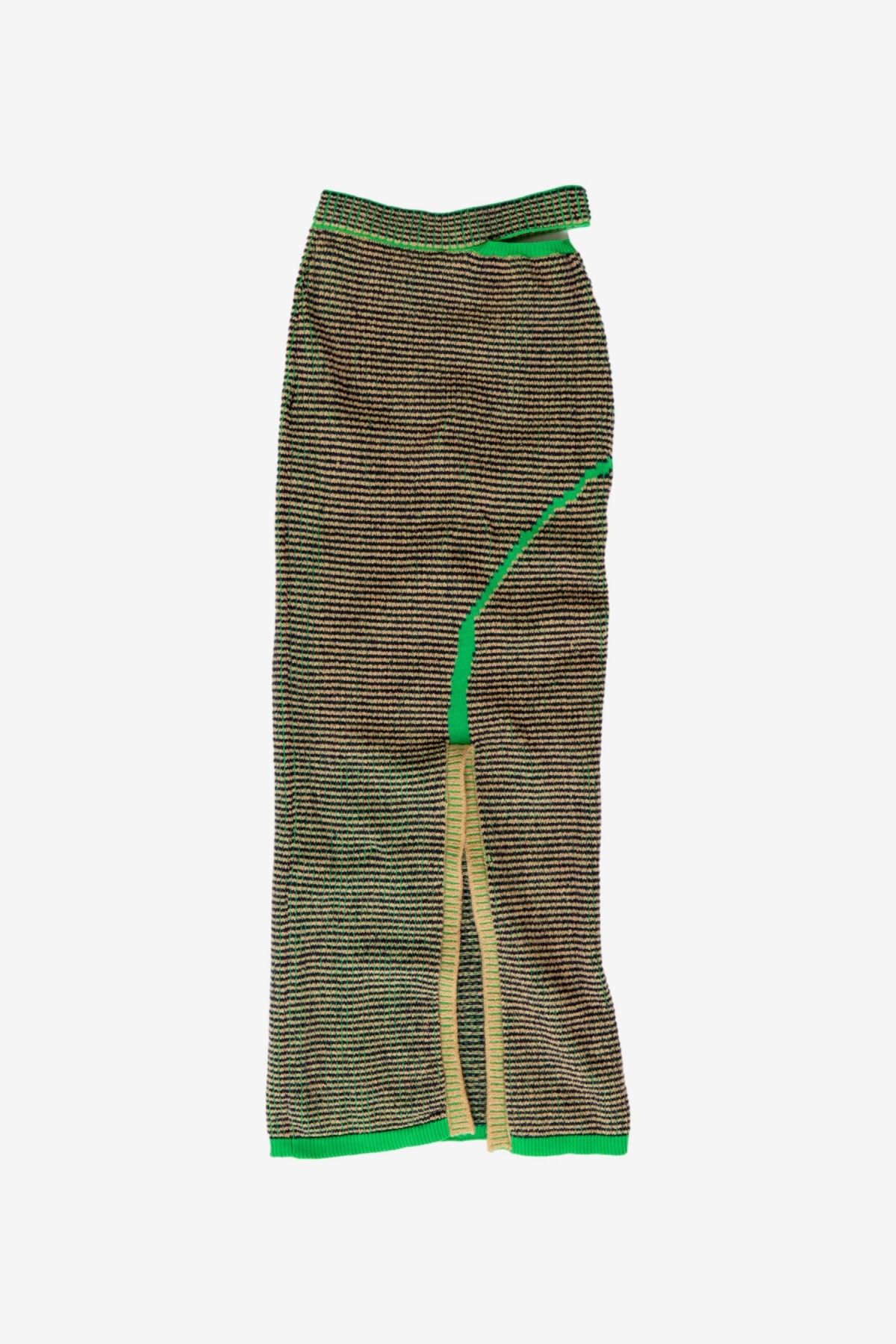 Eckhaus Latta Pixel Skirt in Cut Lawn