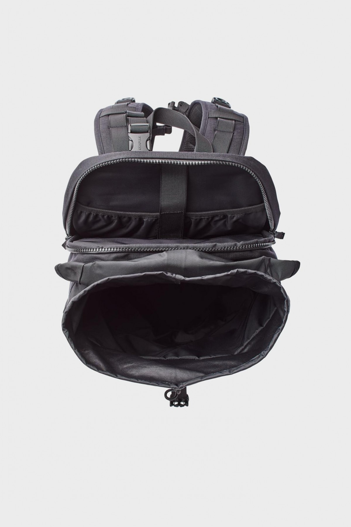 Filson Ripstop Nylon Backpack in Black