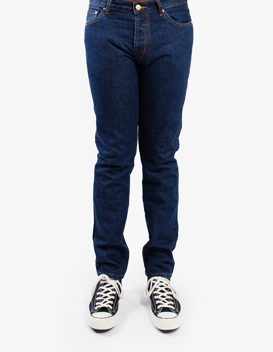 Han Kjøbenhavn Tapered Jeans in Medium Blue