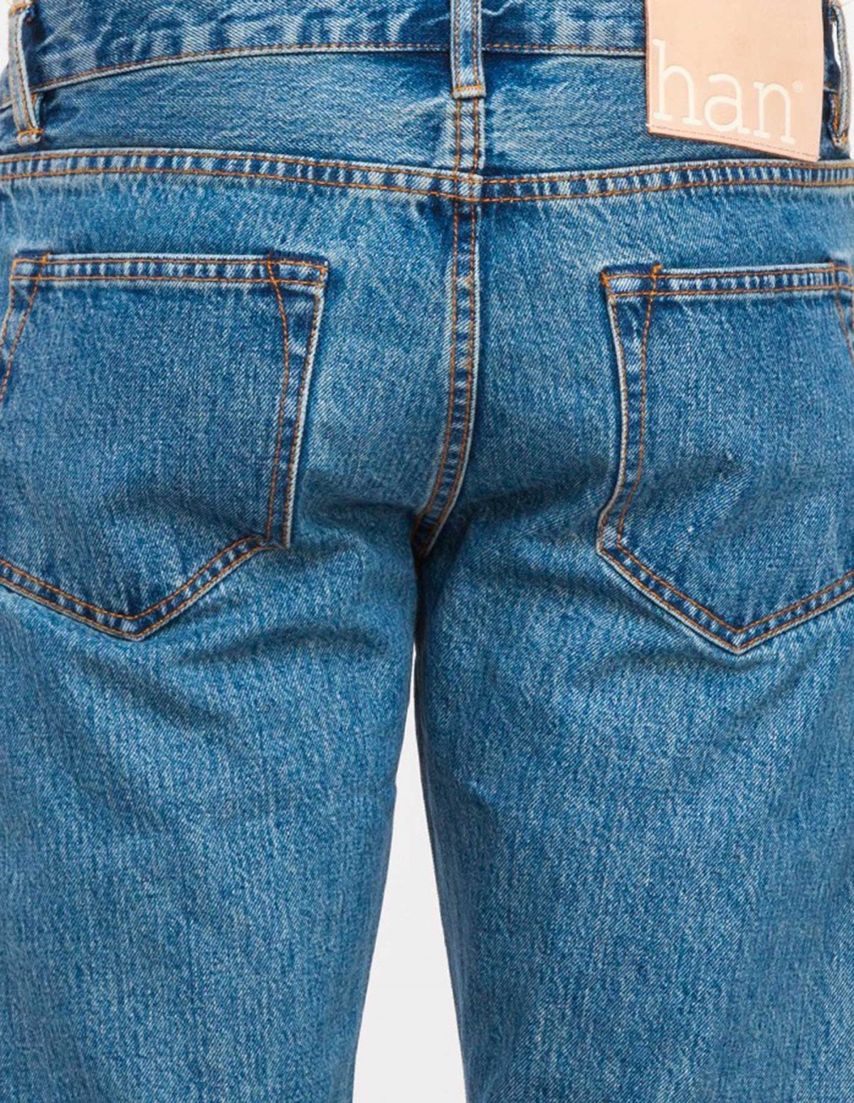 Han Kjøbenhavn Tapered Jeans in Heavy Stone