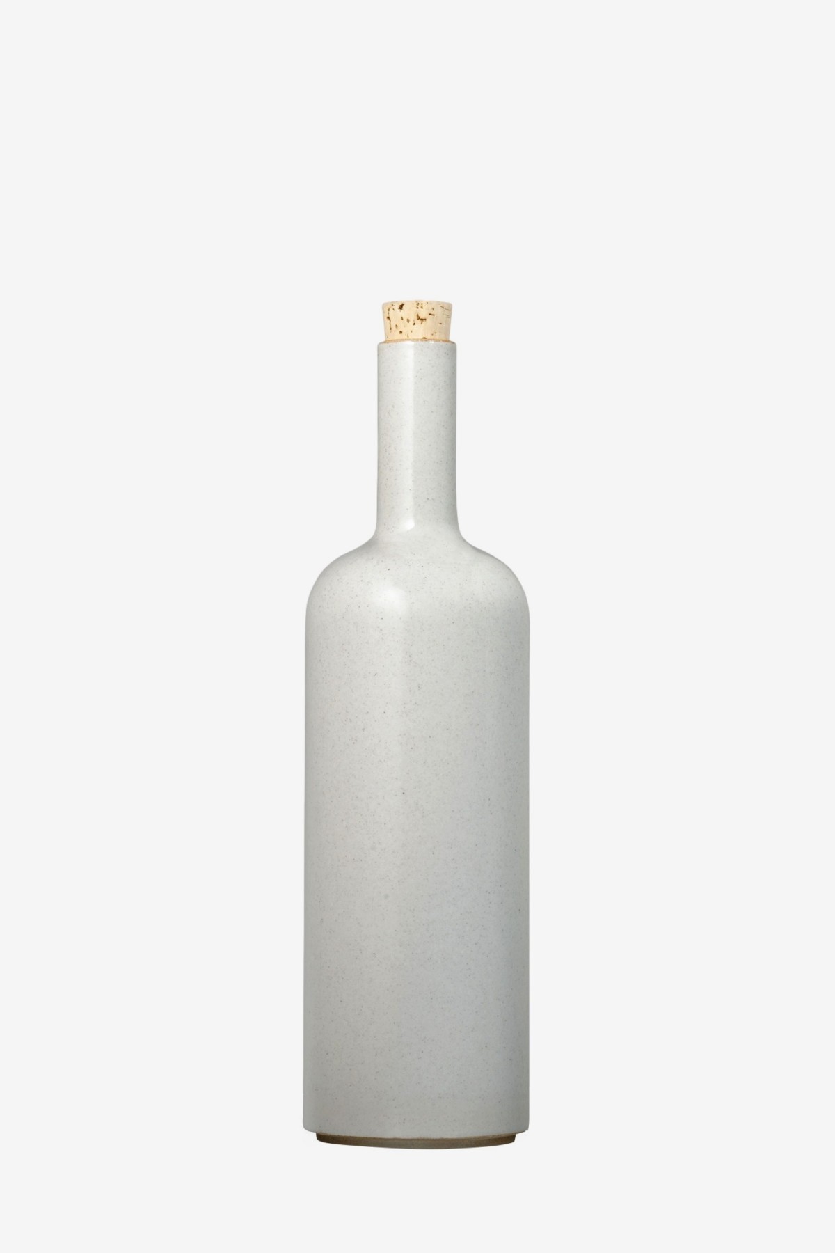 Hasami Porcelain Bottle 85×300mm in Clear Grey