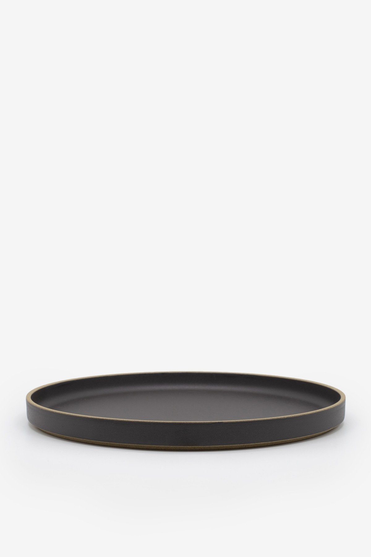 Hasami Porcelain Plate 255 in Black