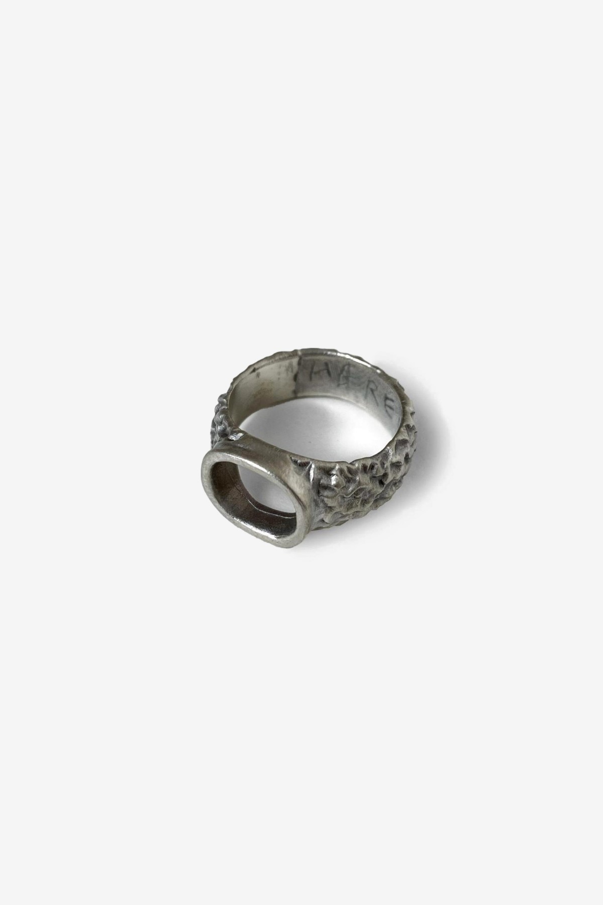 Heresy Hollow Ring in Silver