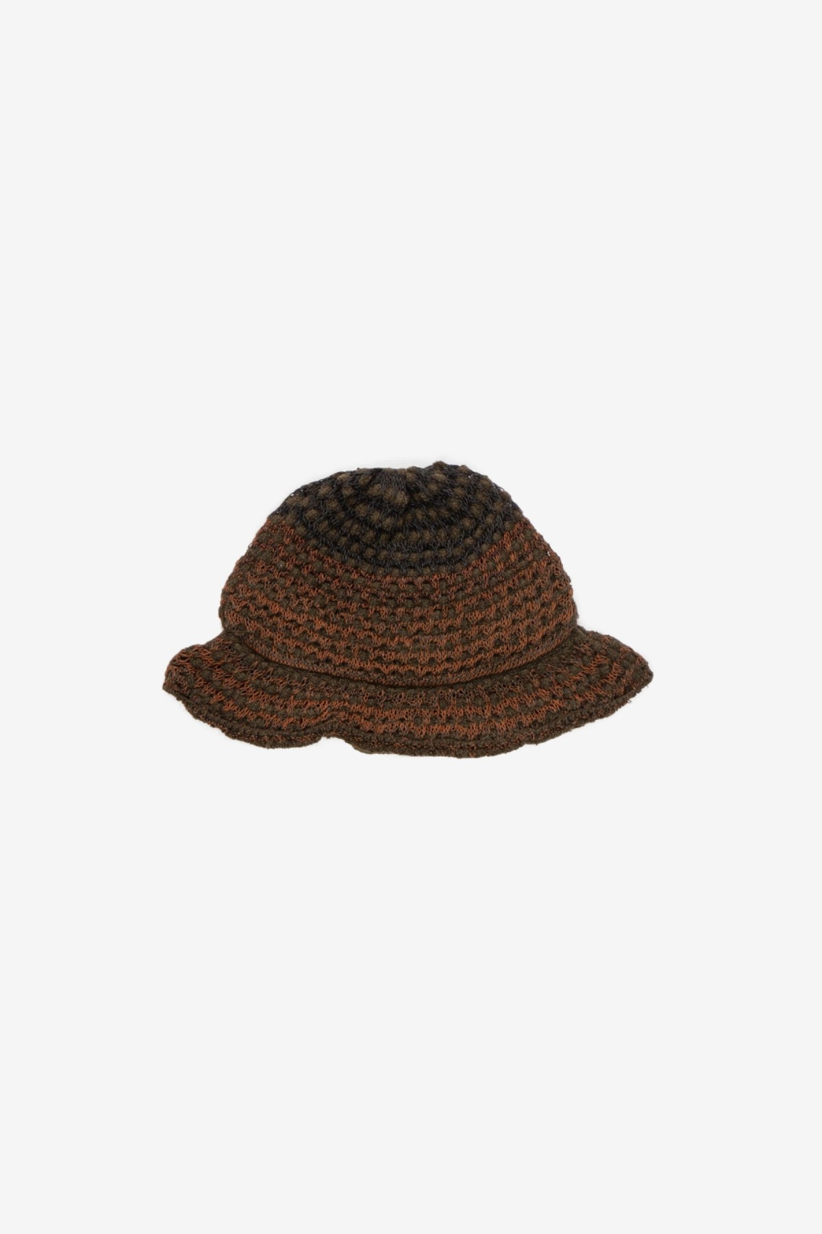Isa Boulder Pointelle Bucket Hat in Pumpkin