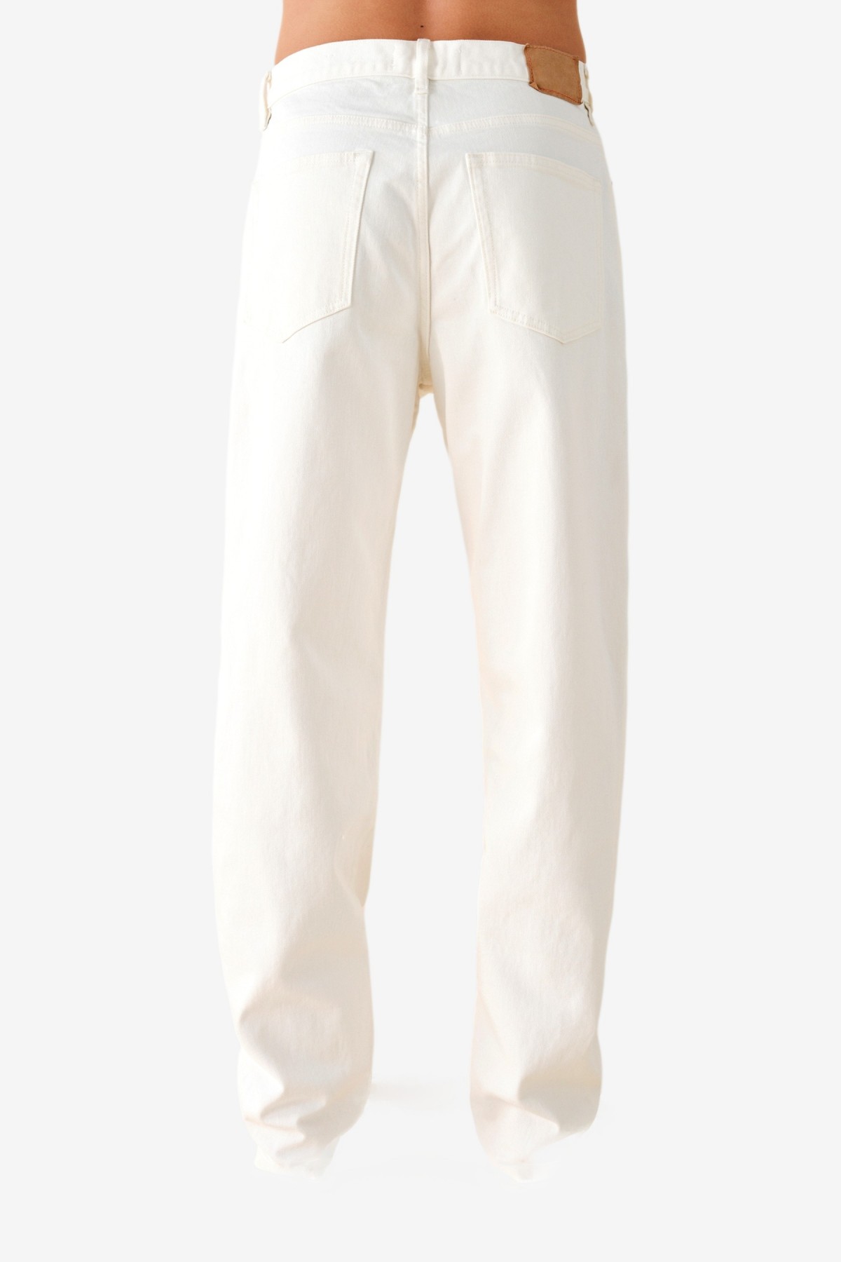 Jeanerica RM006 Reconstructed Jeans in Natural White