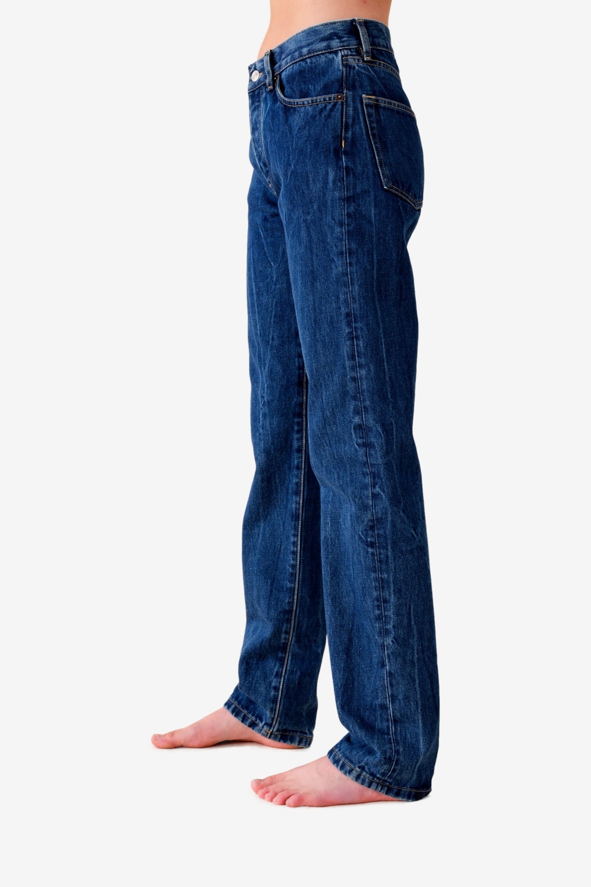 Jeanerica RW005 Rodeo Jeans in Blue Vein