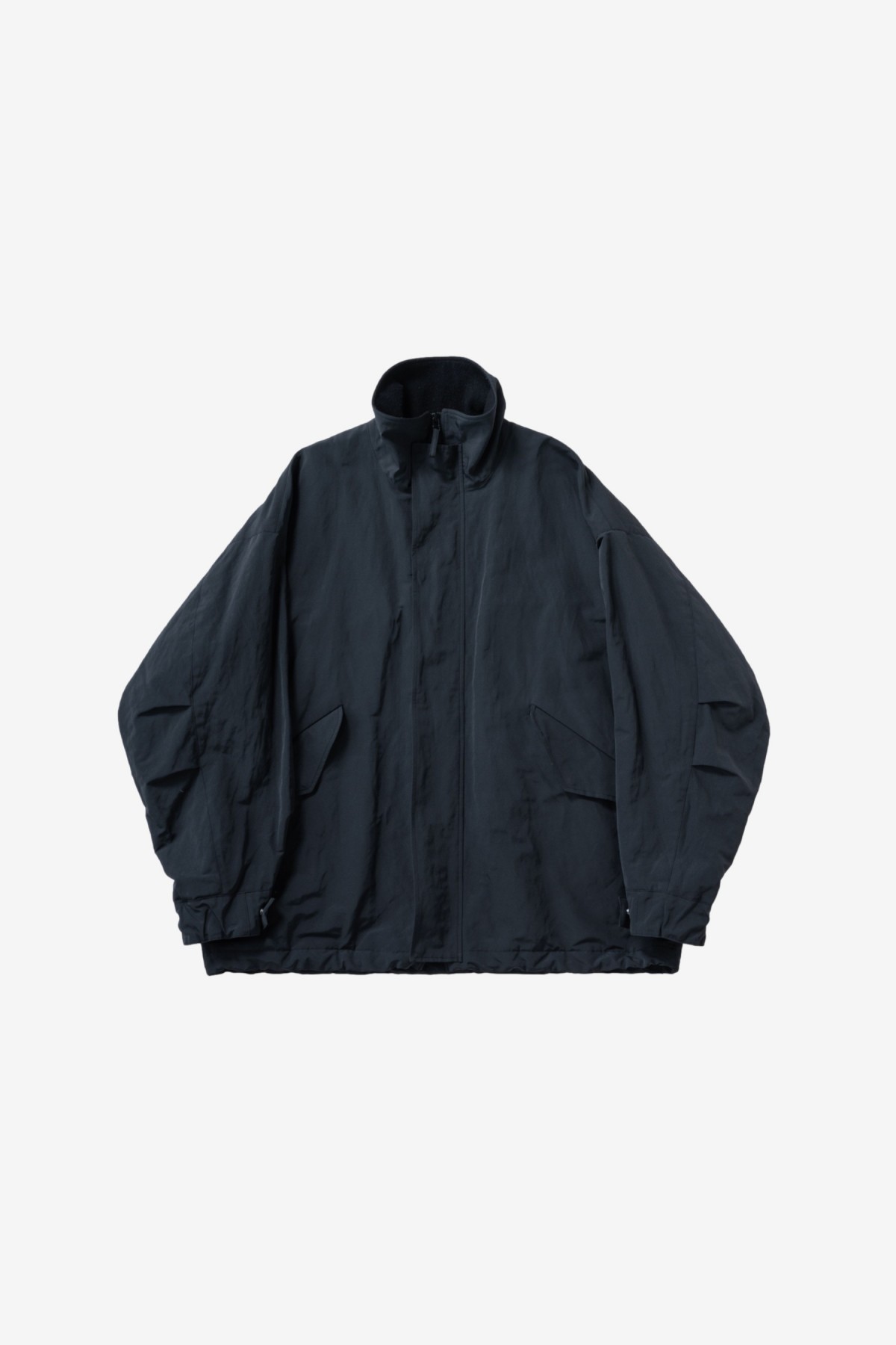 Kaptain Sunshine Short Mill Coat in Charcoal